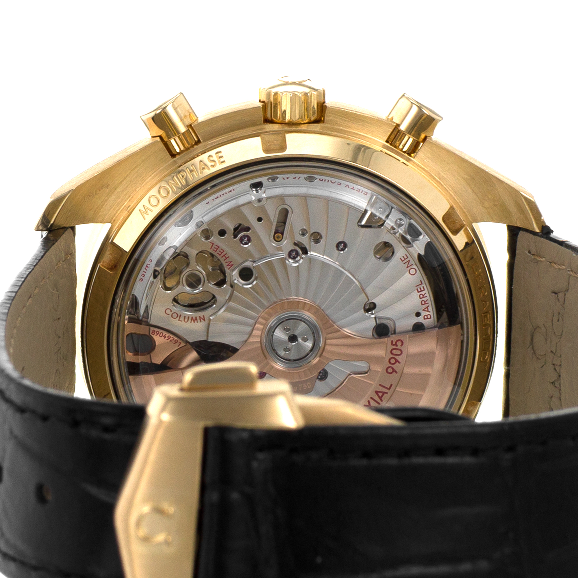 Omega Speedmaster Moonphase 304.63.44.52.02.001 44mm 18k Yellow Gold Mens Watch thumbnail 11