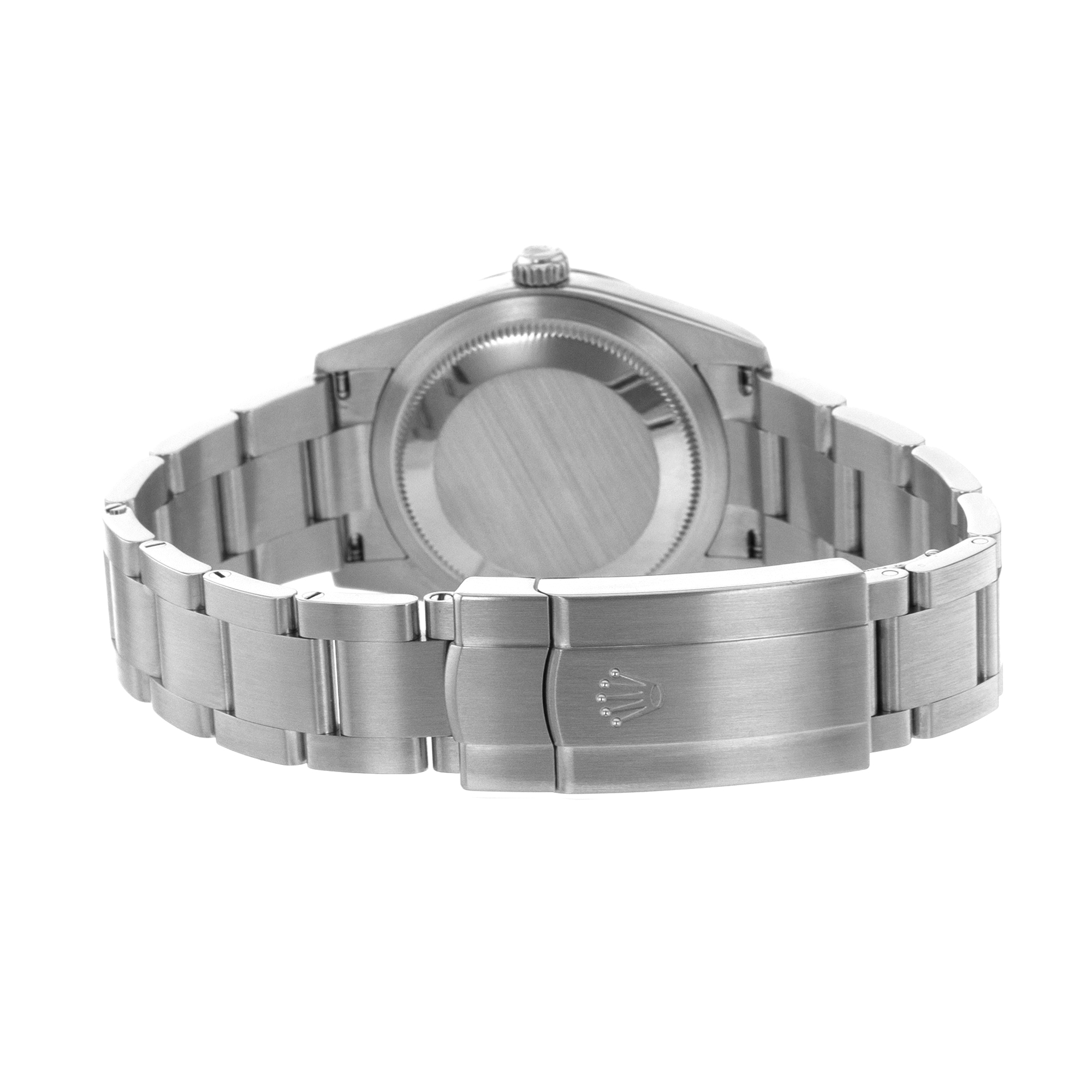 Rolex Oyster Perpetual 34 124200 Black Stick Smooth Oyster Mens Watch 2021 thumbnail 10