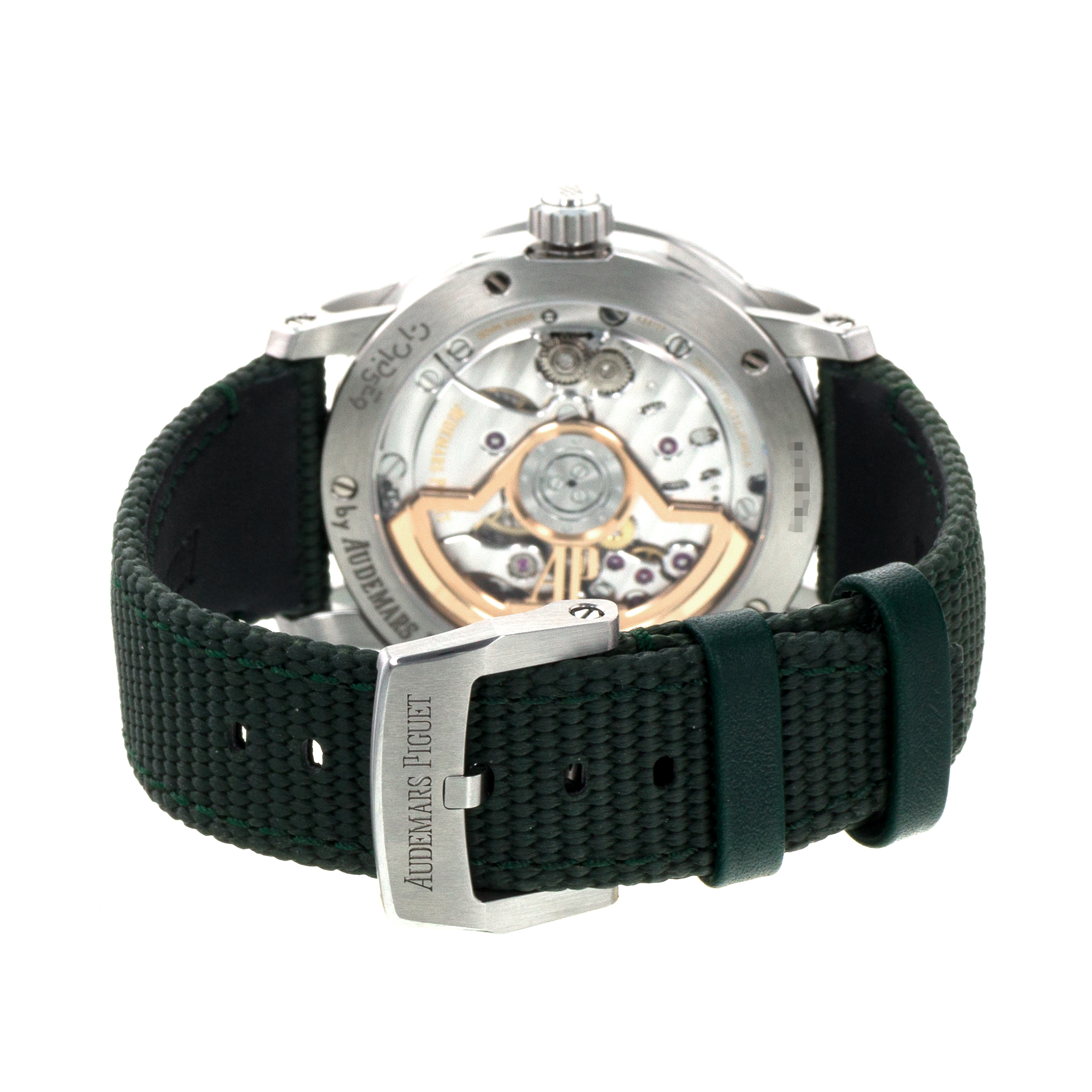 Audemars Piguet Code 11.59 15210ST.OO.A056KB.01 41mm Green Wave Steel Mens Watch thumbnail 10