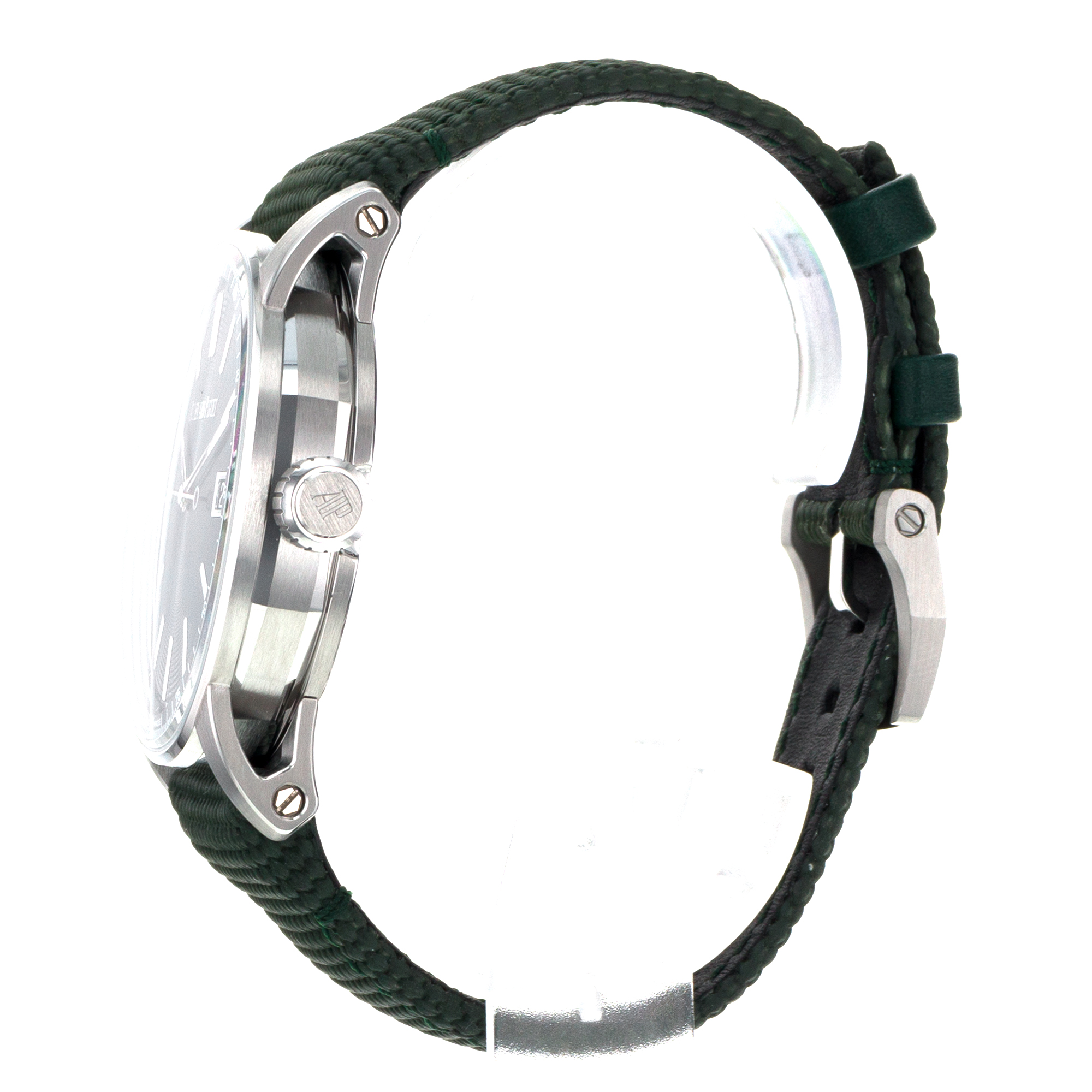Audemars Piguet Code 11.59 15210ST.OO.A056KB.01 41mm Green Wave Steel Mens Watch thumbnail 6