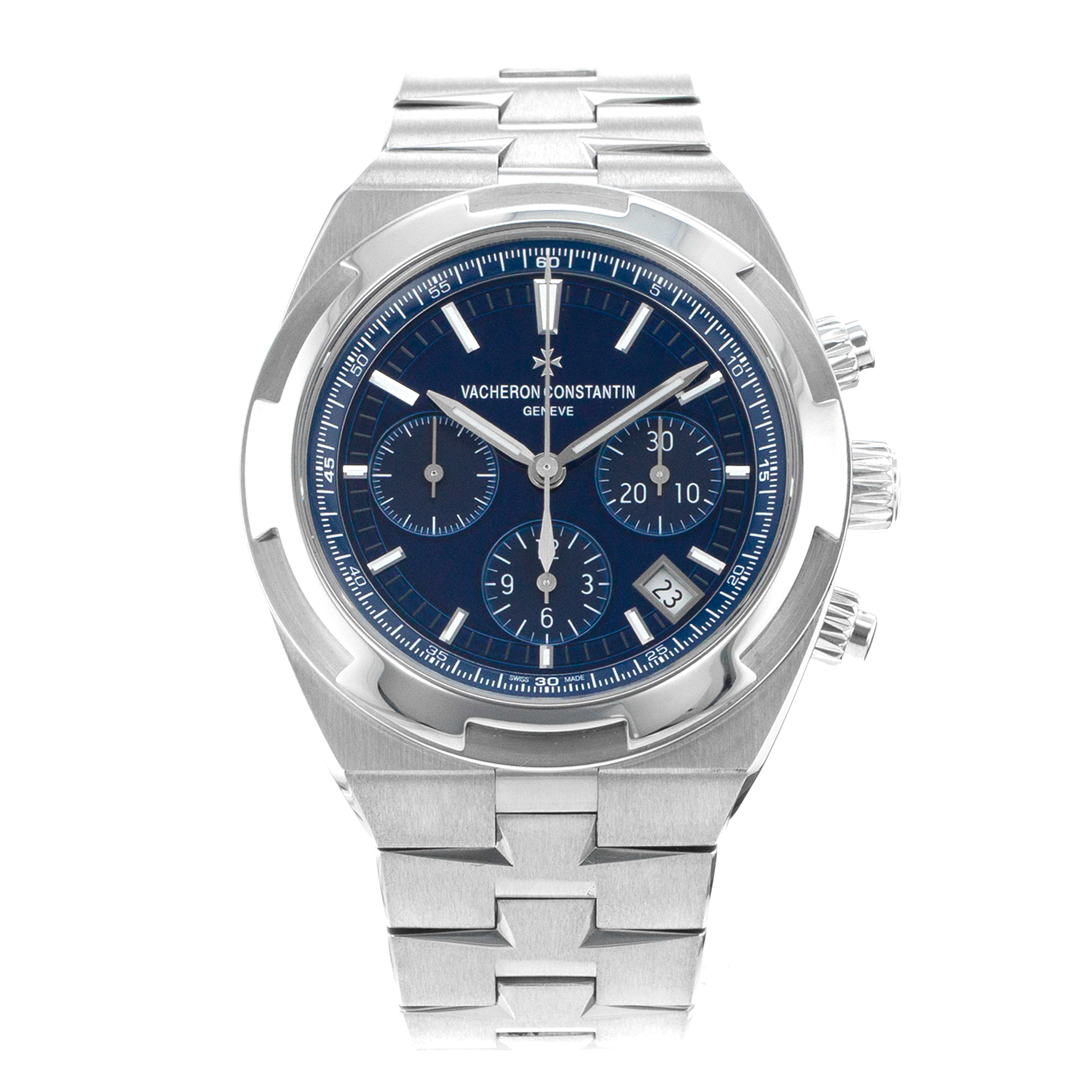 Vacheron Constantin Overseas Chronograph 5500V/110A-B148 42mm Blue Mens Watch thumbnail 2