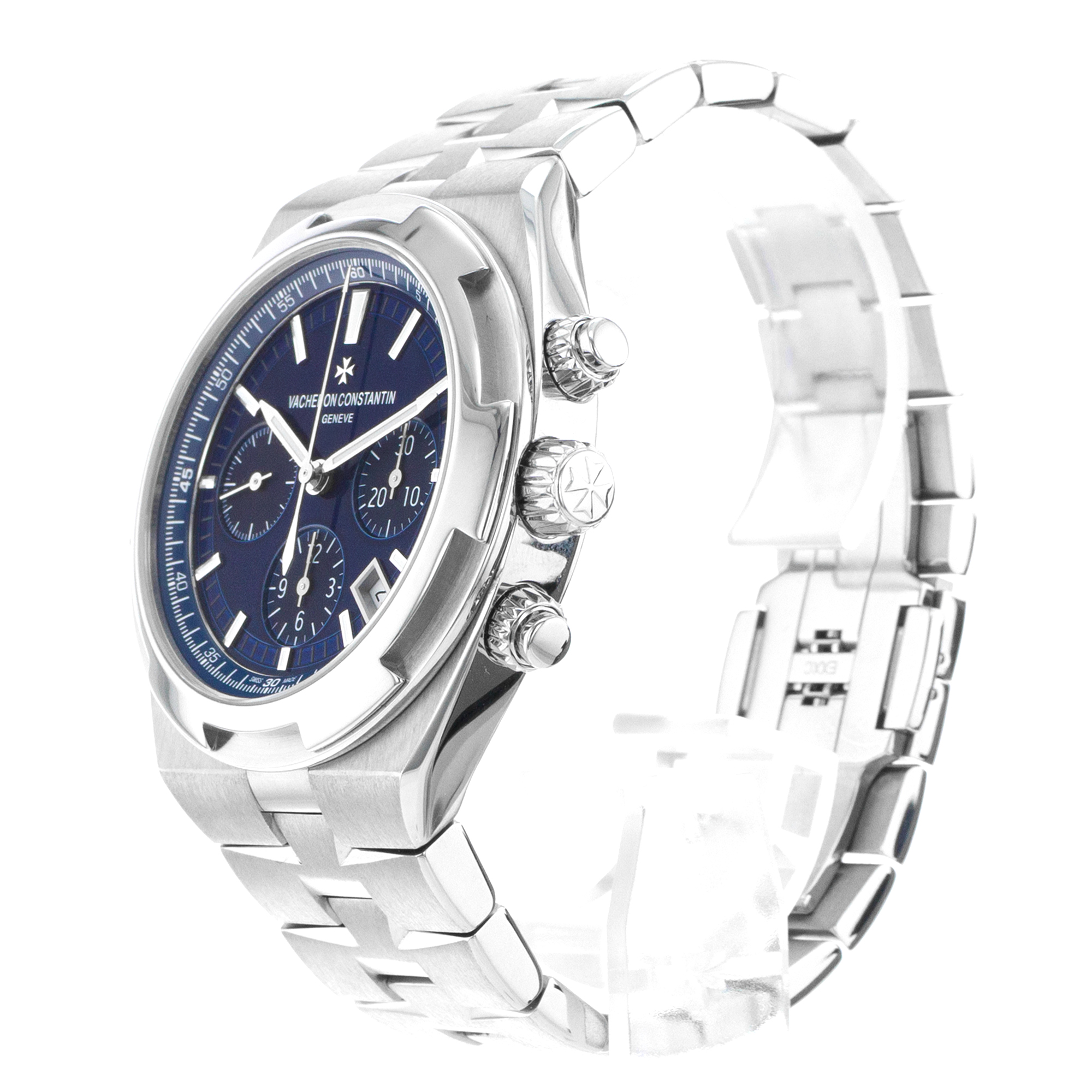 Vacheron Constantin Overseas Chronograph 5500V/110A-B148 42mm Blue Mens Watch thumbnail 5