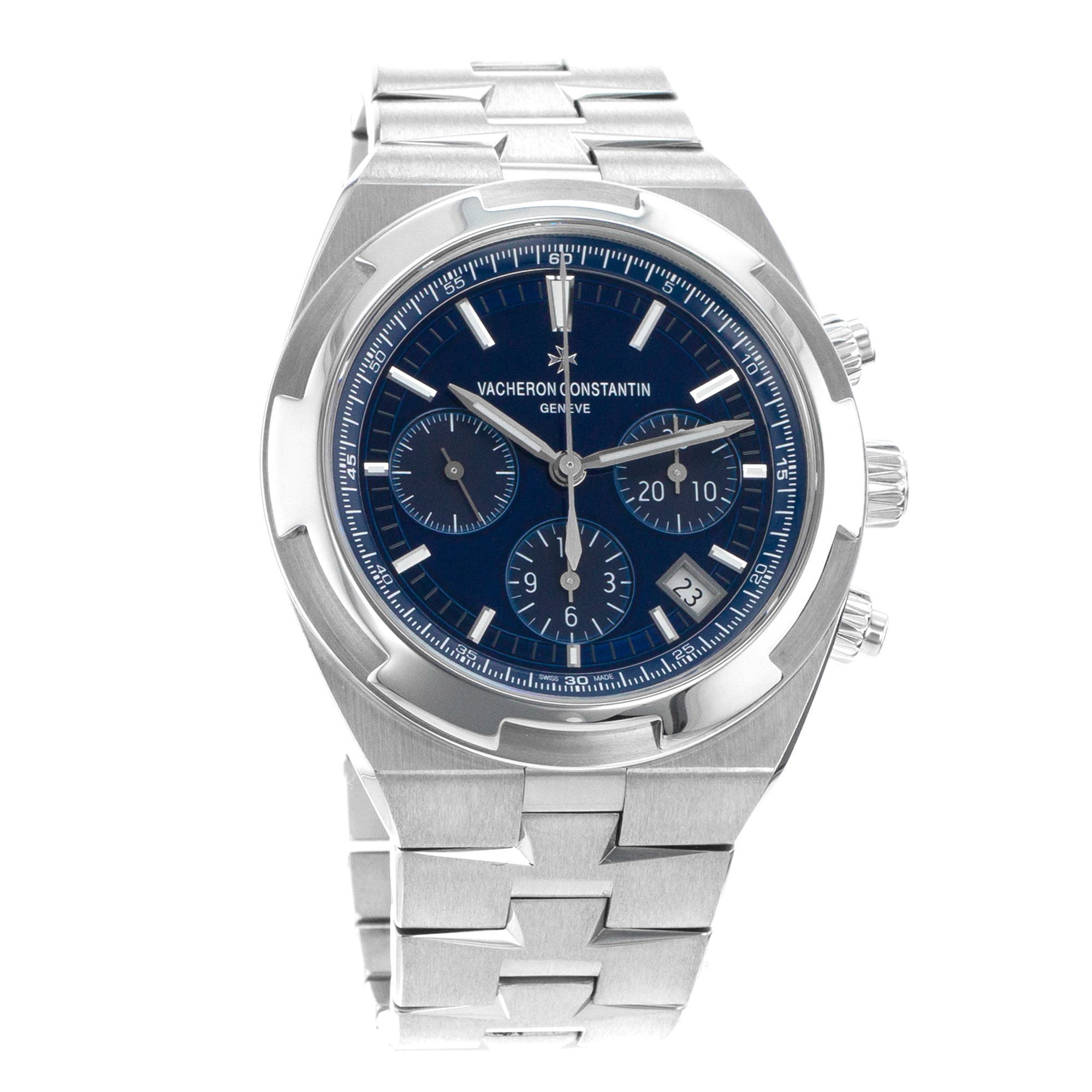 Vacheron Constantin Overseas Chronograph 5500V/110A-B148 42mm Blue Mens Watch thumbnail 9