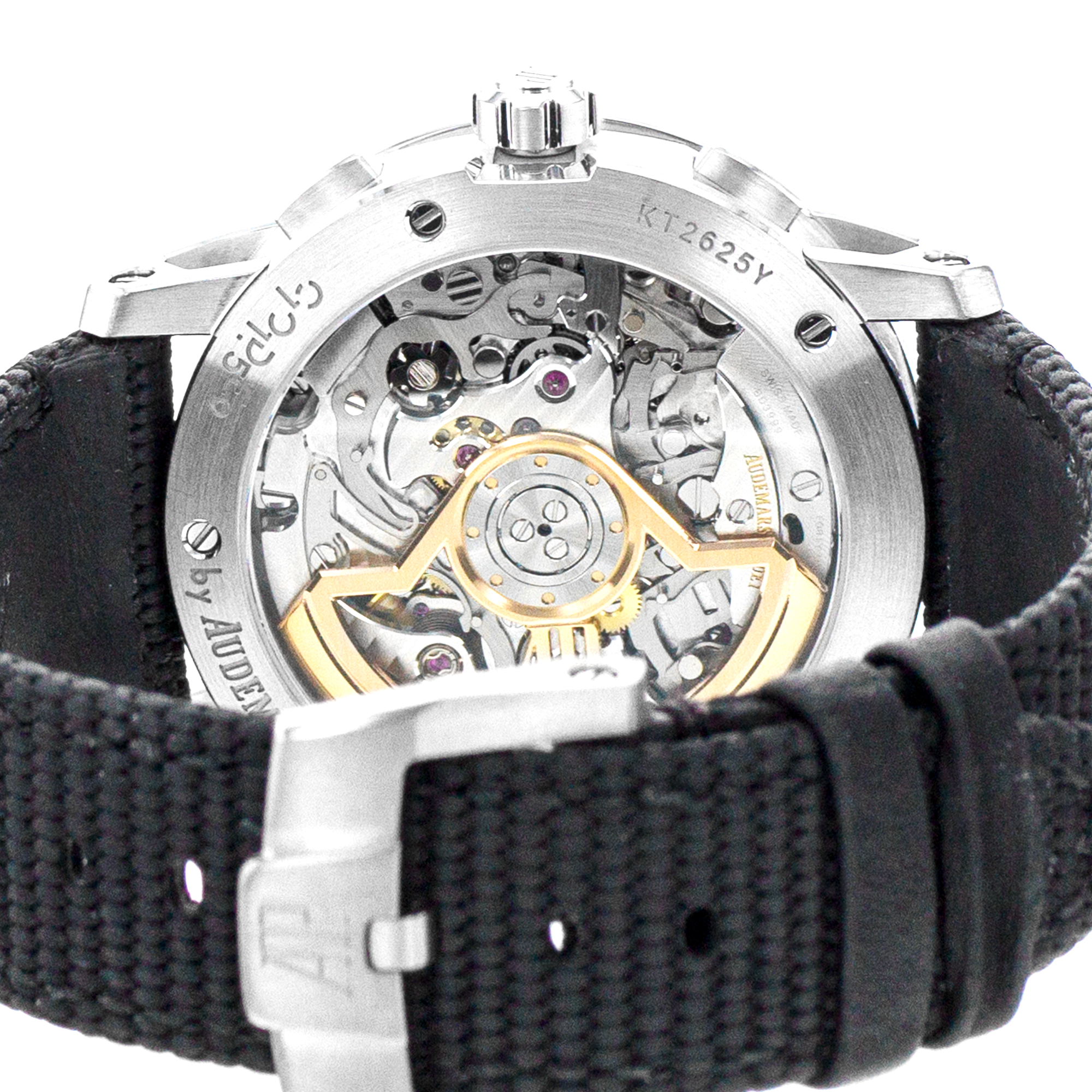Audemars Piguet Code 11.59 26393BC 41mm Blue Vignette White Gold Mens Watch 2022 thumbnail 11