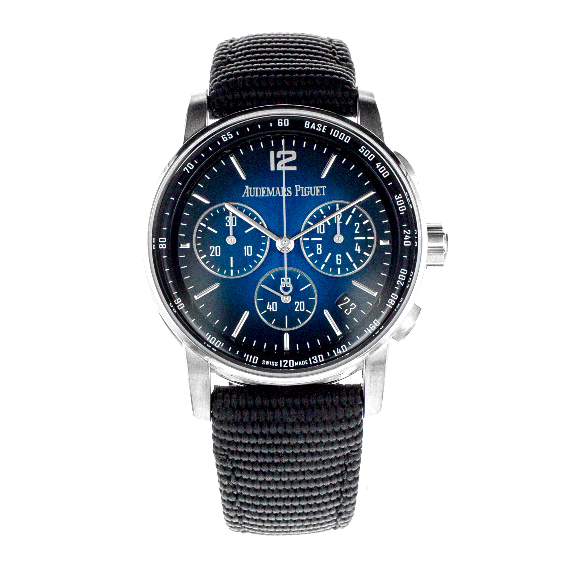 Audemars Piguet Code 11.59 26393BC 41mm Blue Vignette White Gold Mens Watch 2022 thumbnail 2