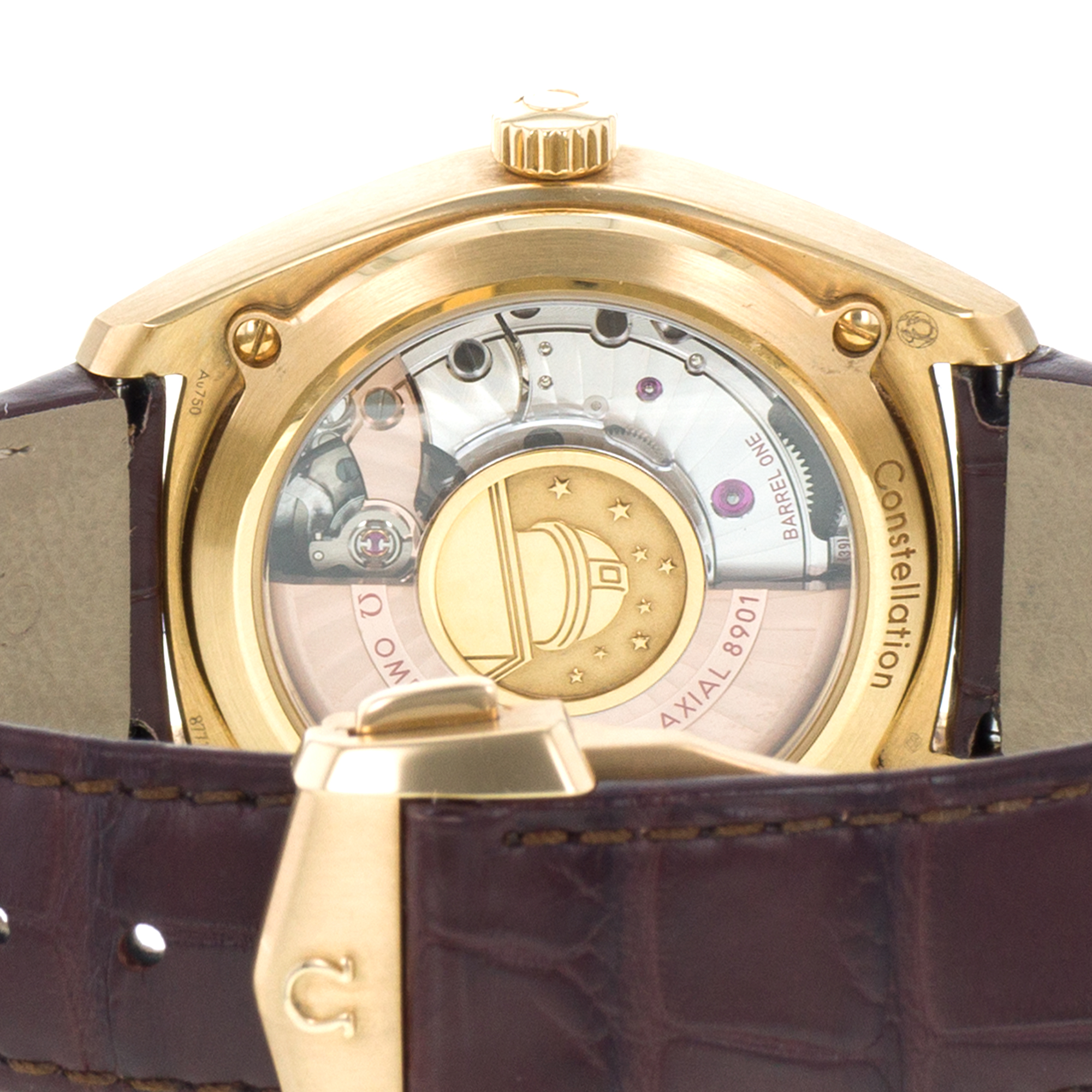Omega Globemaster 130.53.39.21.02.002 39mm Yellow Gold Co-Axial Mens Watch thumbnail 11