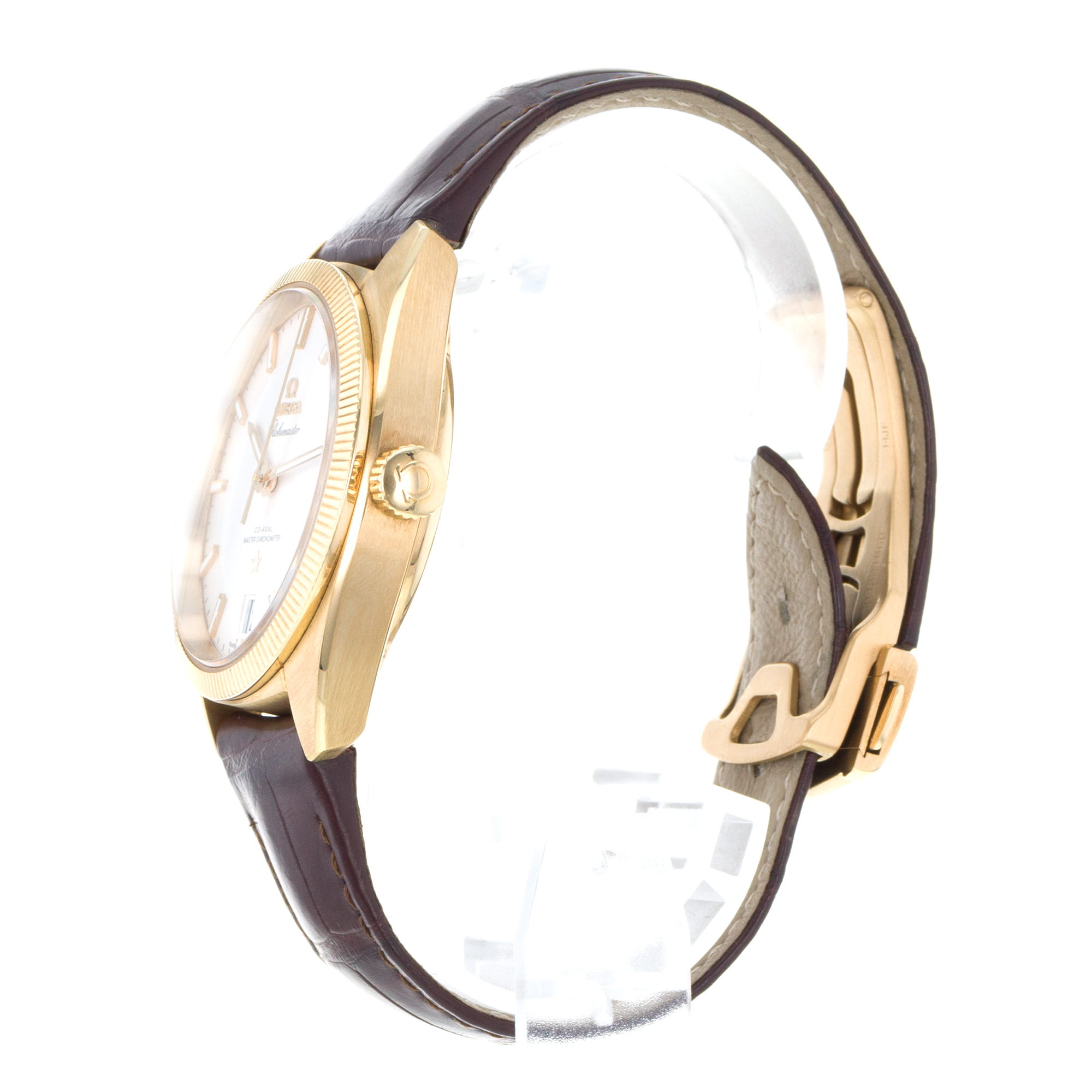 Omega Globemaster 130.53.39.21.02.002 39mm Yellow Gold Co-Axial Mens Watch thumbnail 6