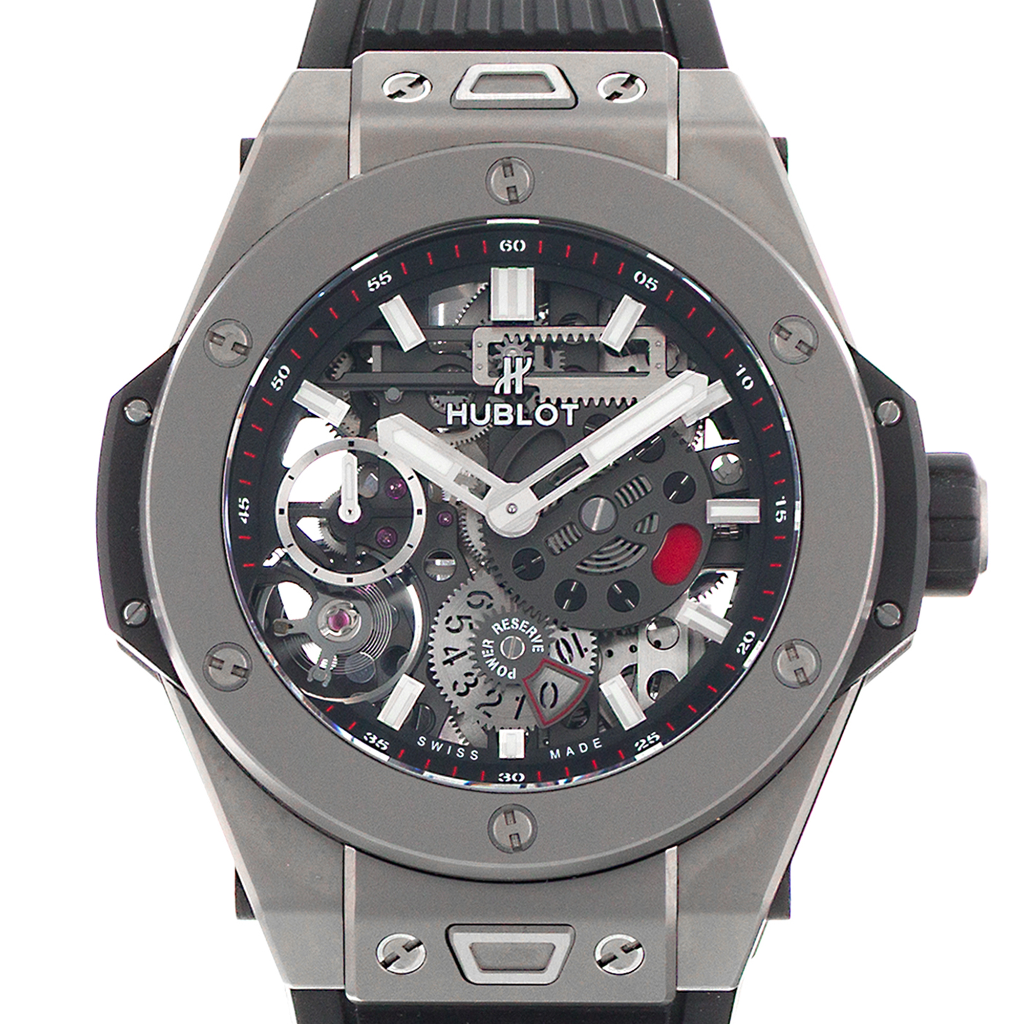 Hublot Big Bang Meca-10 414.NI.1123.RX 45mm Skeletonized Manual Winding 2018 thumbnail 1