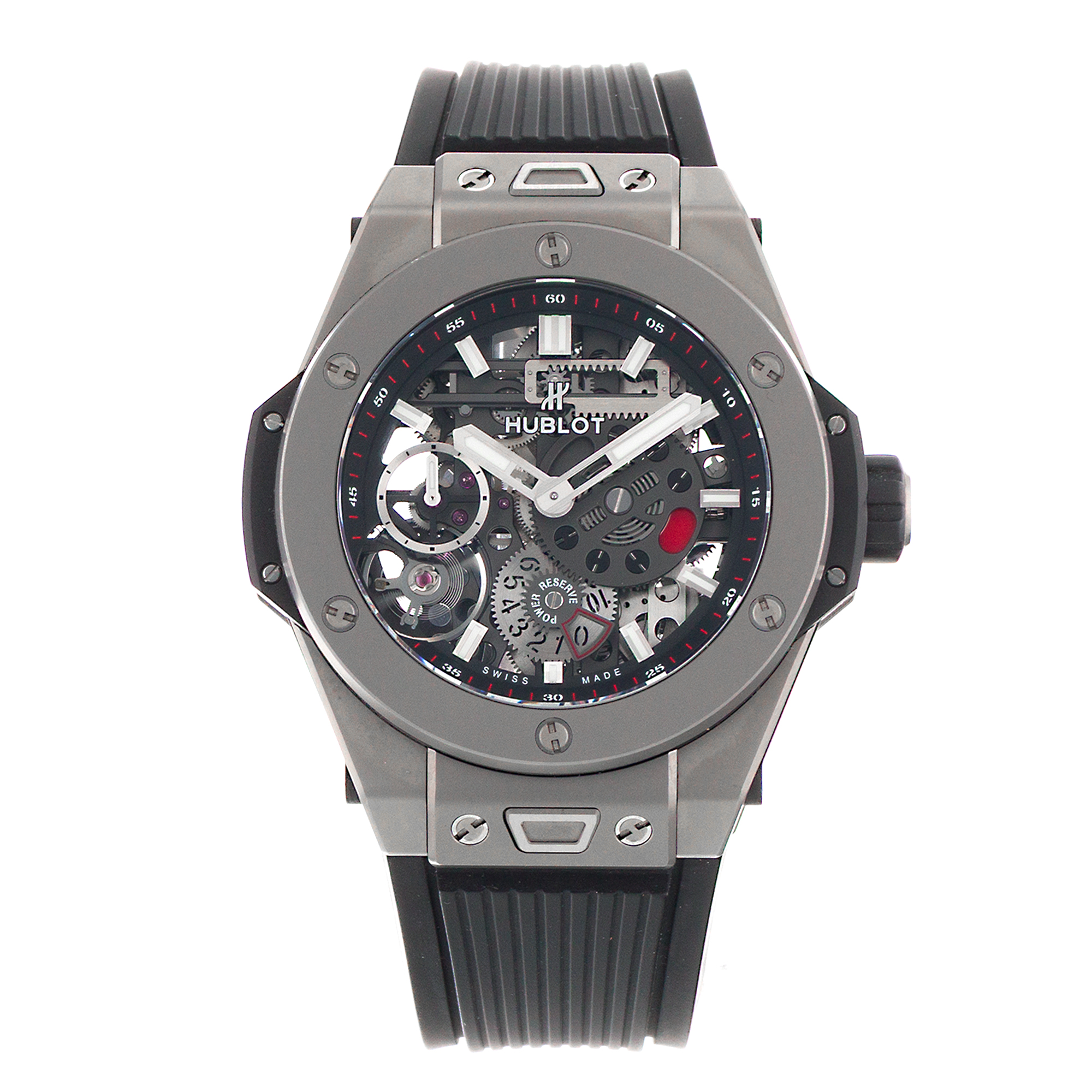 Hublot Big Bang Meca-10 414.NI.1123.RX 45mm Skeletonized Manual Winding 2018 thumbnail 2