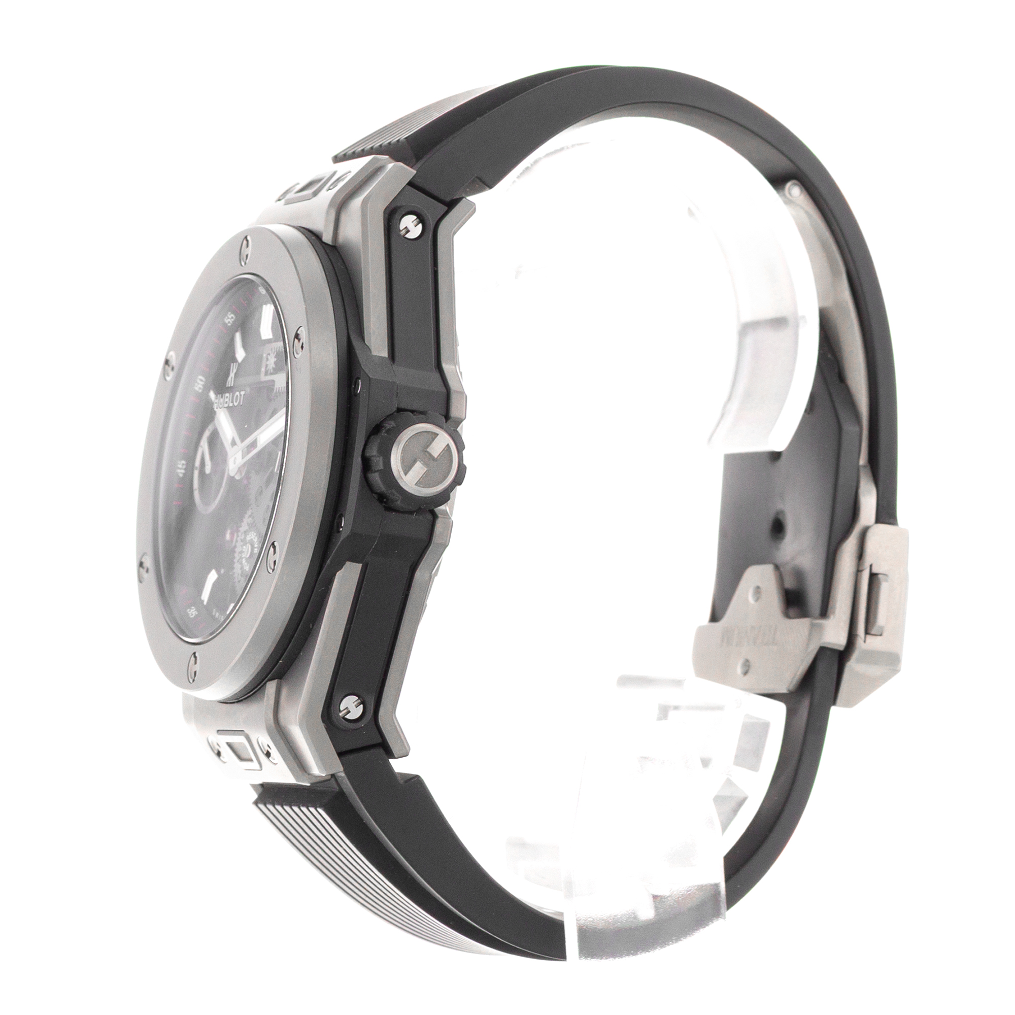 Hublot Big Bang Meca-10 414.NI.1123.RX 45mm Skeletonized Manual Winding 2018 thumbnail 5