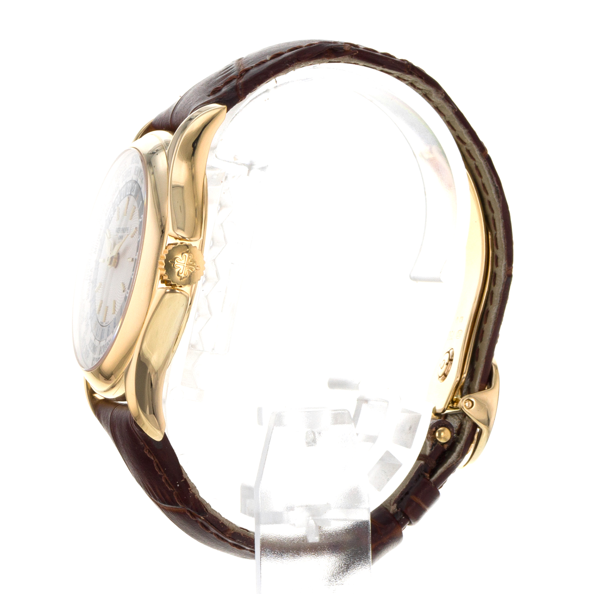 Patek Philippe World Time 5110J-001 37mm Complications Yellow Gold Mens Watch thumbnail 4