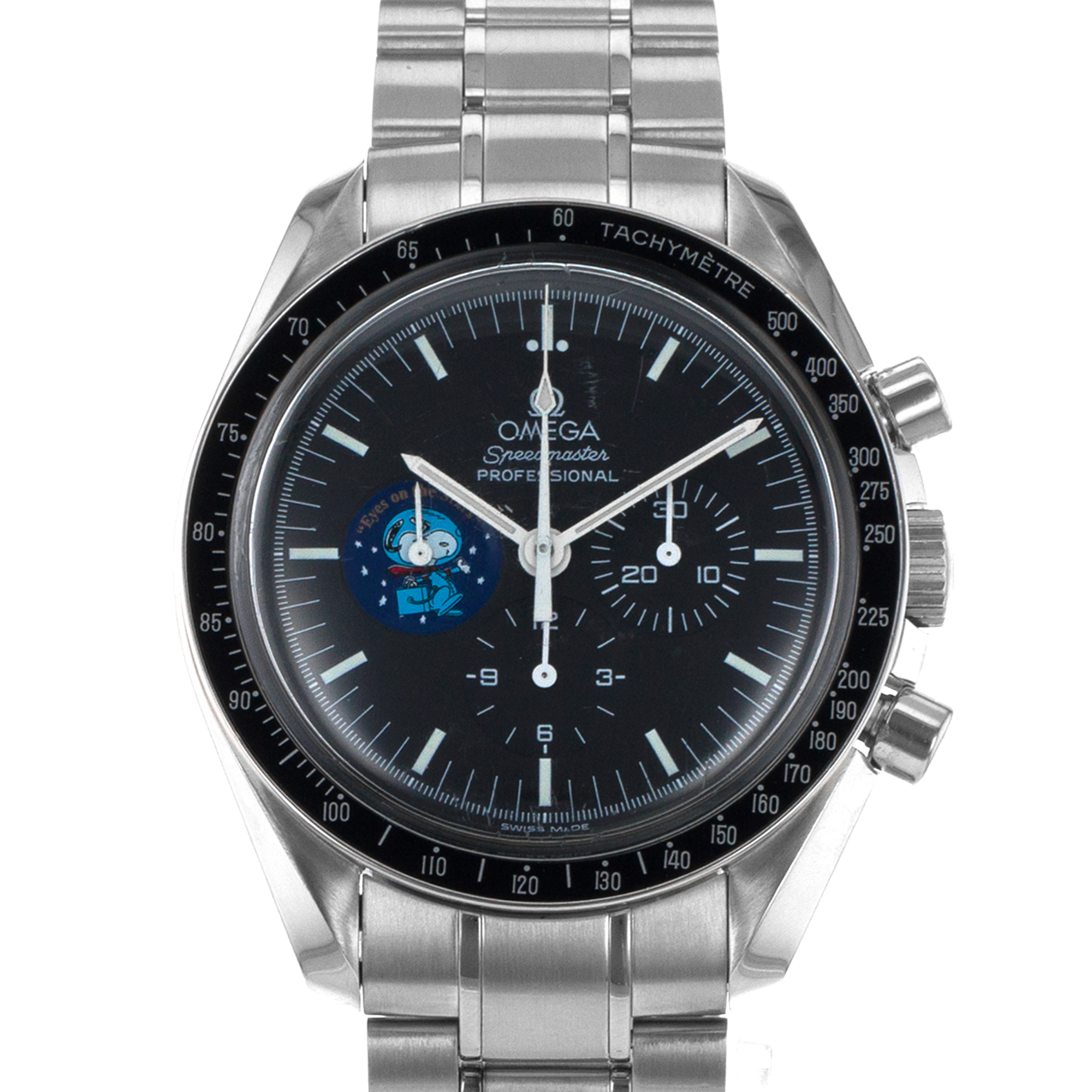 Omega Speedmaster 3578.51 Snoopy Award Limited Chronograaph Steel Mens Watch thumbnail 1