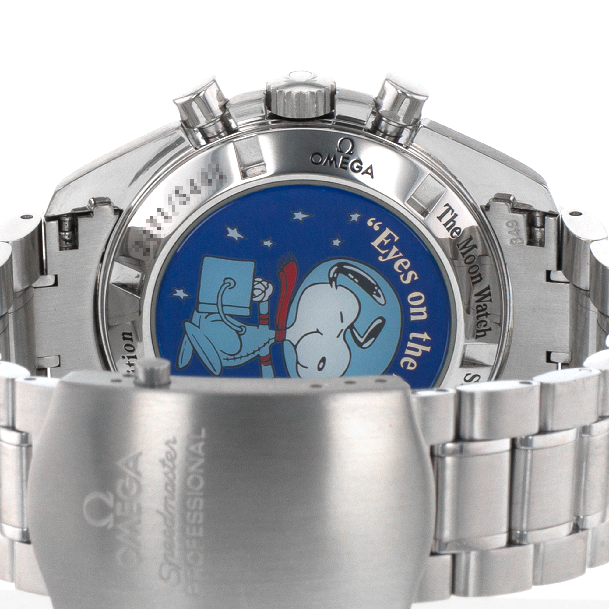 Omega Speedmaster 3578.51 Snoopy Award Limited Chronograaph Steel Mens Watch thumbnail 10