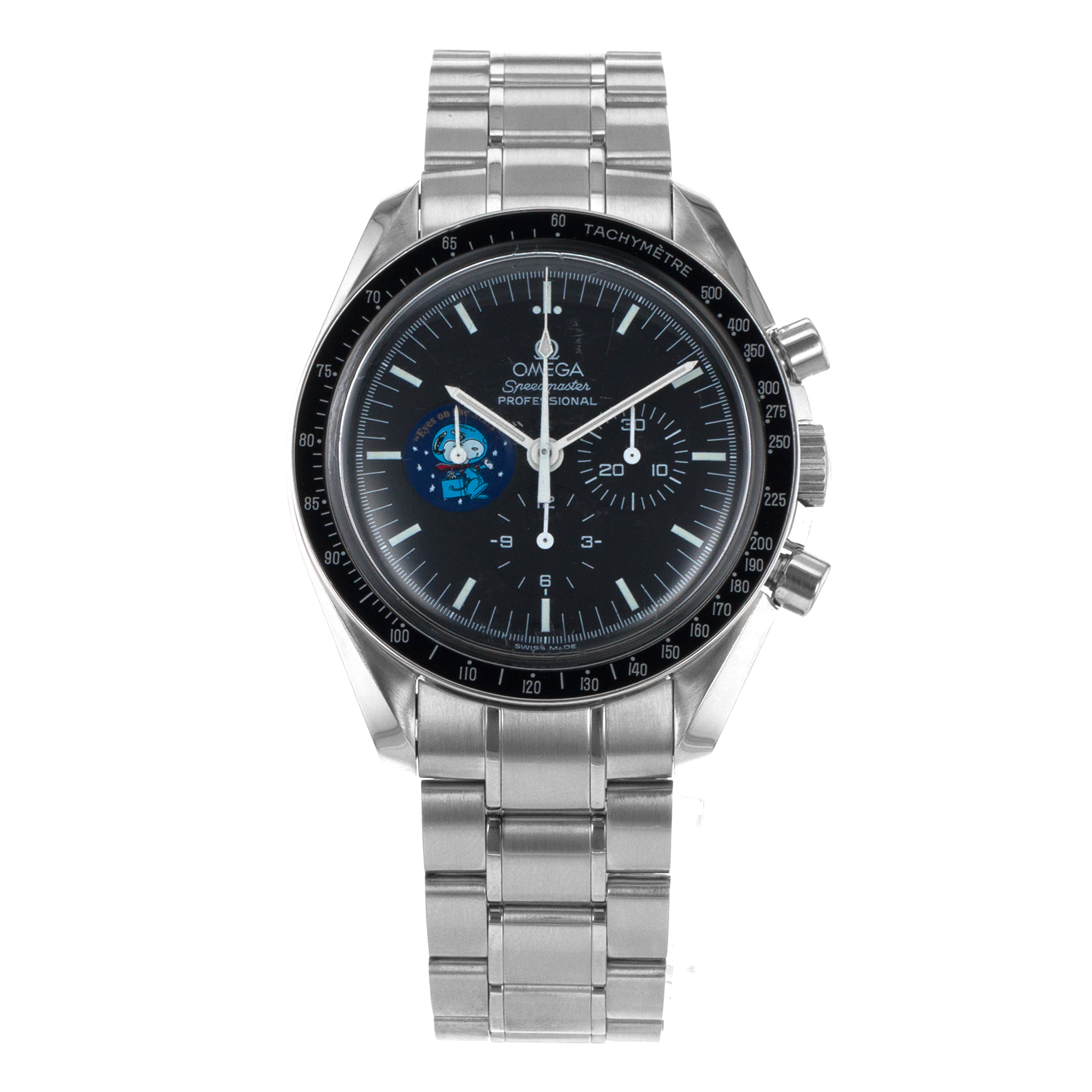Omega Speedmaster 3578.51 Snoopy Award Limited Chronograaph Steel Mens Watch thumbnail 2