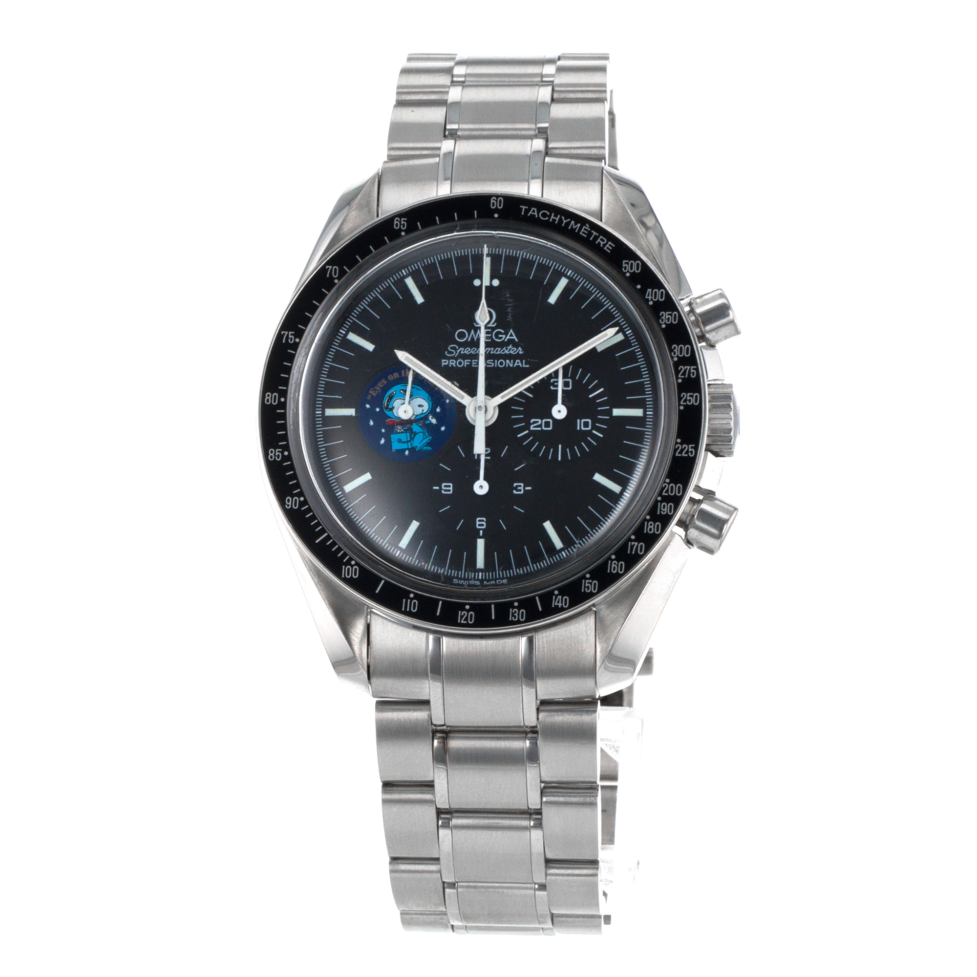 Omega Speedmaster 3578.51 Snoopy Award Limited Chronograaph Steel Mens Watch thumbnail 3