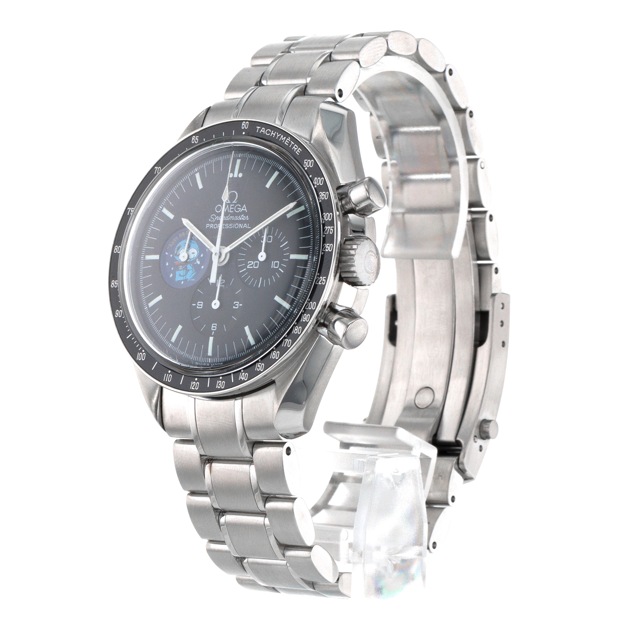 Omega Speedmaster 3578.51 Snoopy Award Limited Chronograaph Steel Mens Watch thumbnail 4
