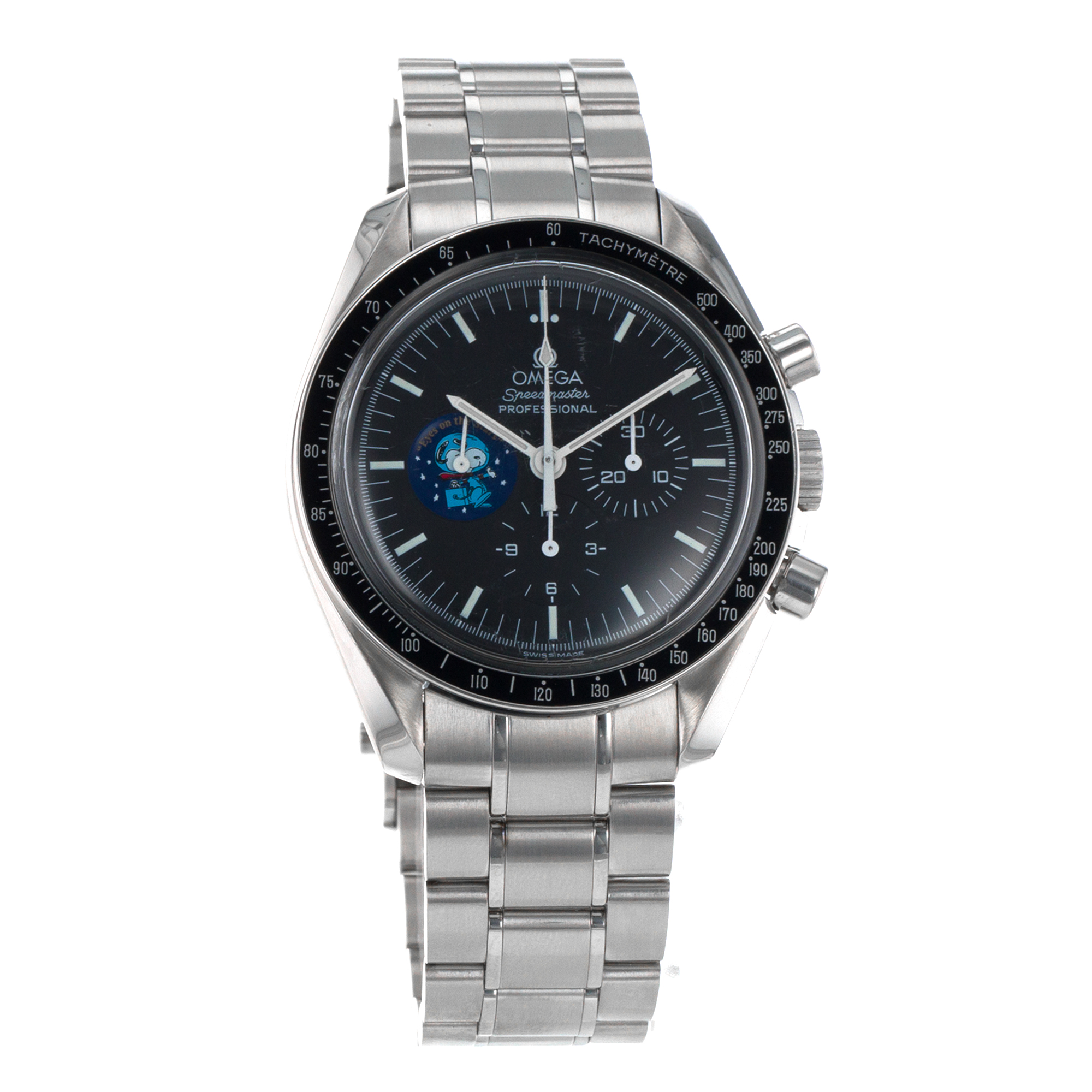 Omega Speedmaster 3578.51 Snoopy Award Limited Chronograaph Steel Mens Watch thumbnail 8