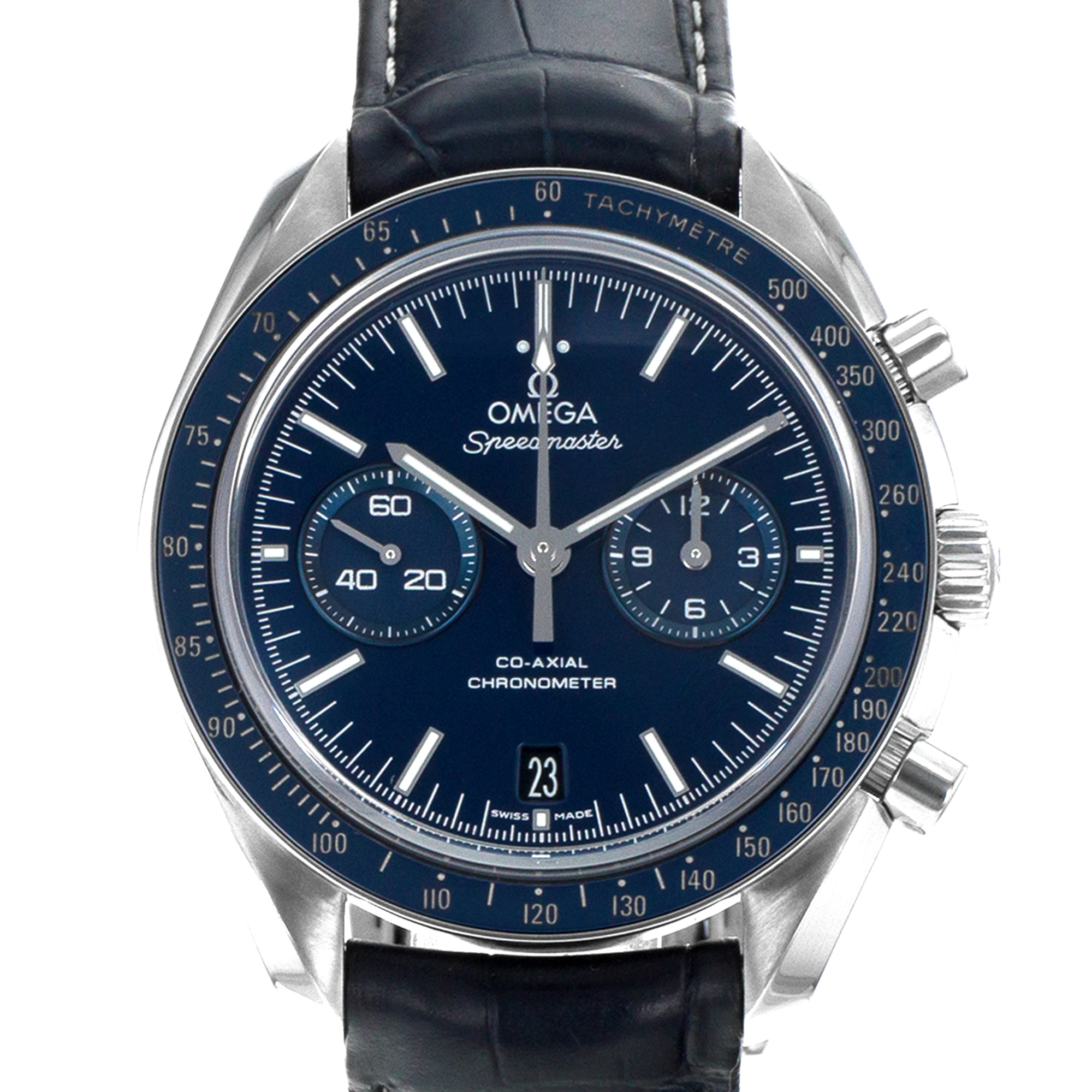 Omega Seamaster 311.93.44.51.03.001 44mm Blue Ceramic Titanium Mens Watch thumbnail 1