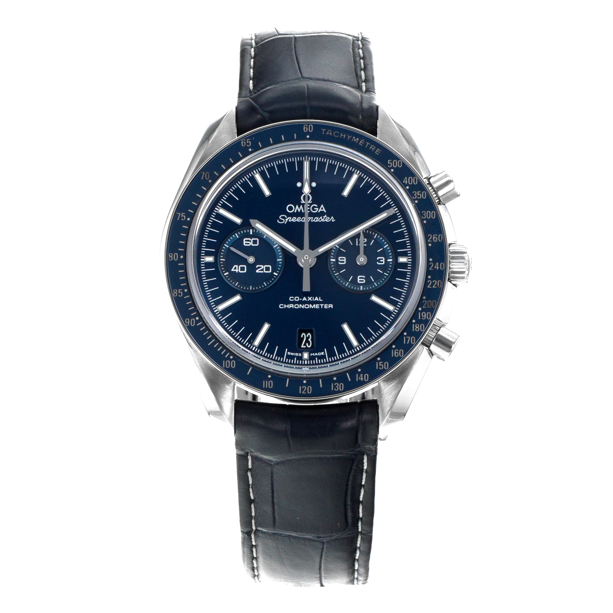 Omega Seamaster 311.93.44.51.03.001 44mm Blue Ceramic Titanium Mens Watch thumbnail 2