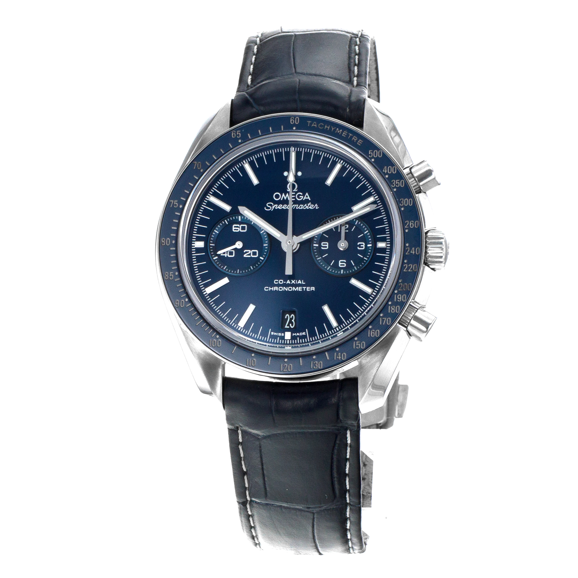 Omega Seamaster 311.93.44.51.03.001 44mm Blue Ceramic Titanium Mens Watch thumbnail 4