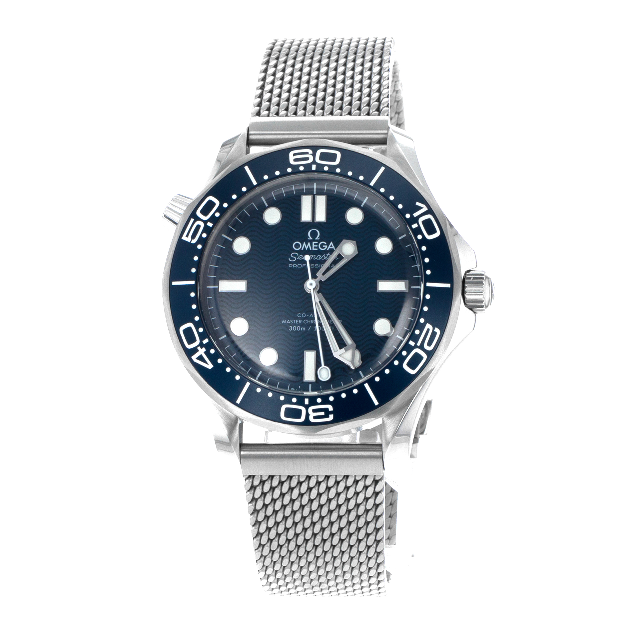 Omega Seamaster Diver 300 M 210.30.42.20.03.002 Blue Wave Mens Watch thumbnail 4