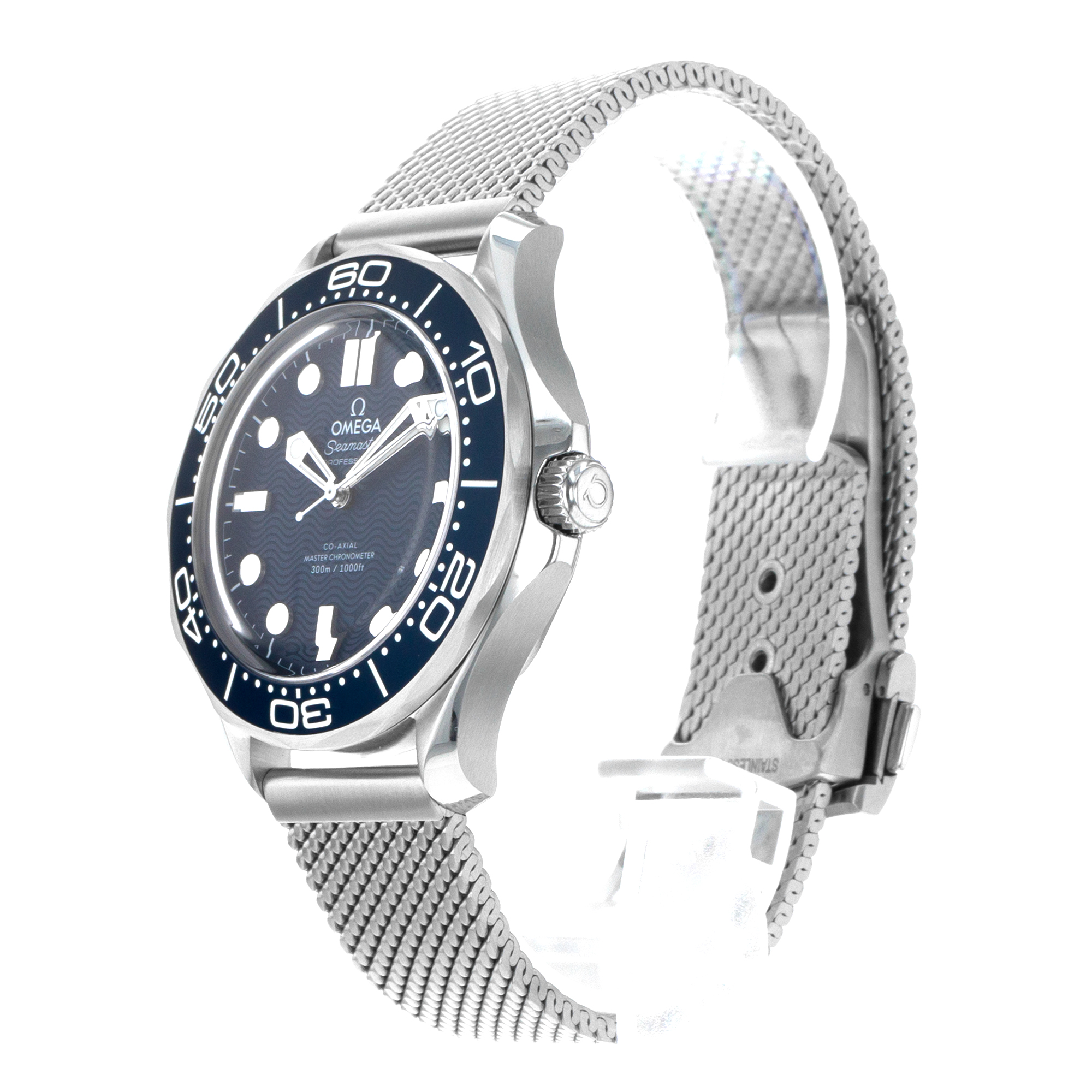 Omega Seamaster Diver 300 M 210.30.42.20.03.002 Blue Wave Mens Watch thumbnail 5