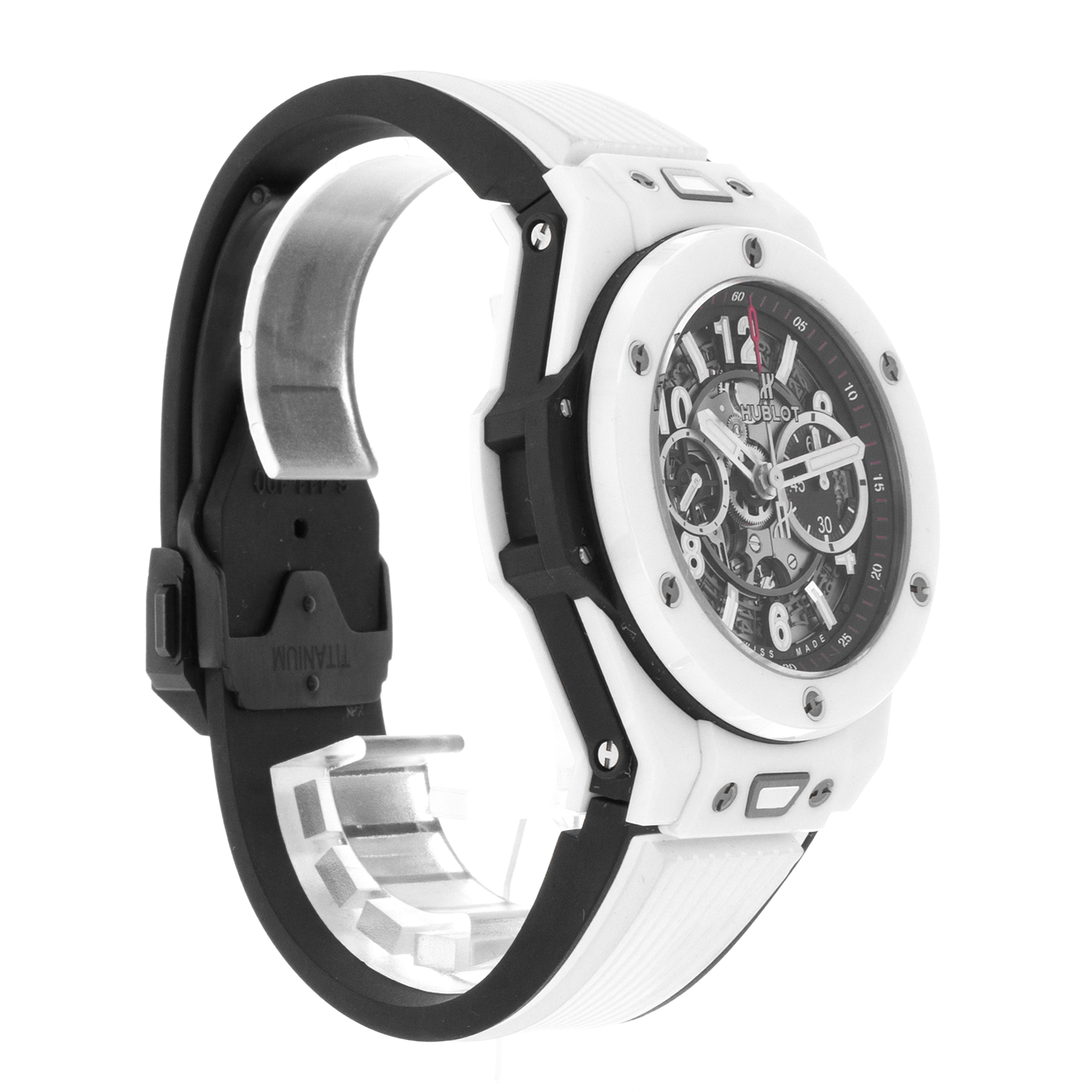 Hublot Big Bang 441.HX.1170.RX 42mm White Ceramic Automatic Skeleton Mens Watch thumbnail 8