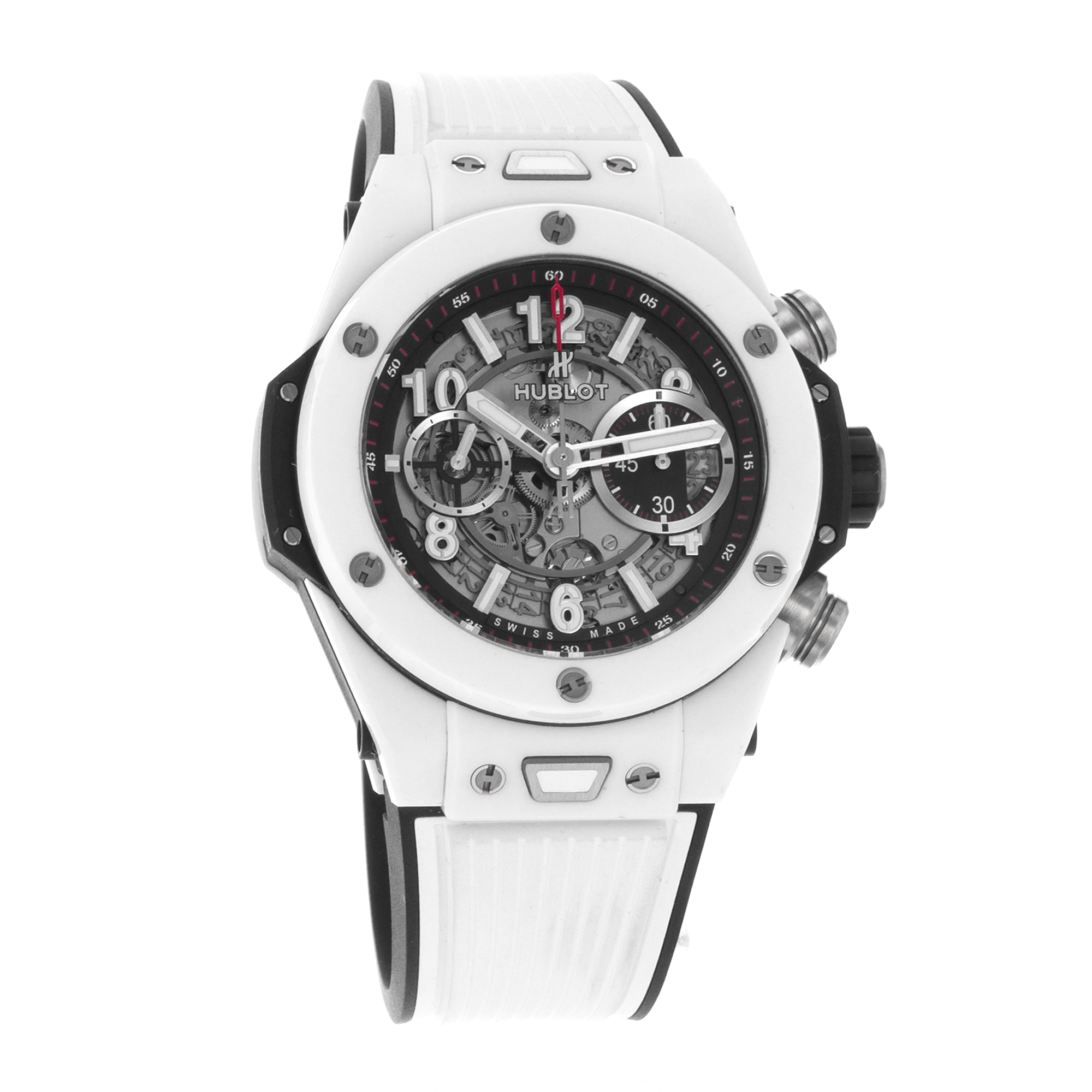 Hublot Big Bang 441.HX.1170.RX 42mm White Ceramic Automatic Skeleton Mens Watch thumbnail 9