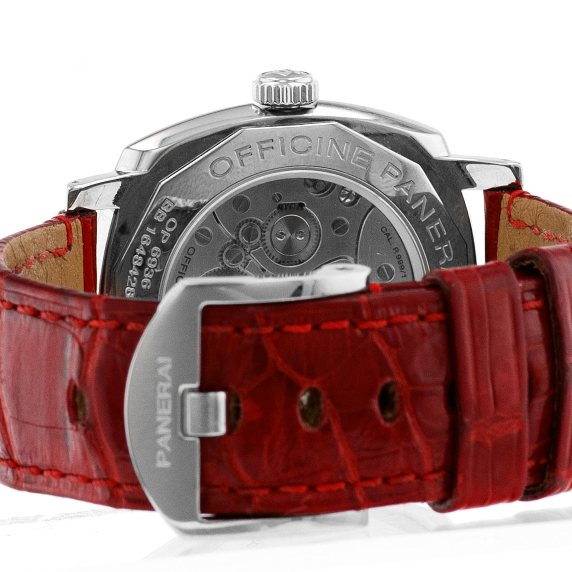 Panerai Radiomir PAM00512 42mm Steel Leather Manual Winding Mens Watch 2022 thumbnail 10