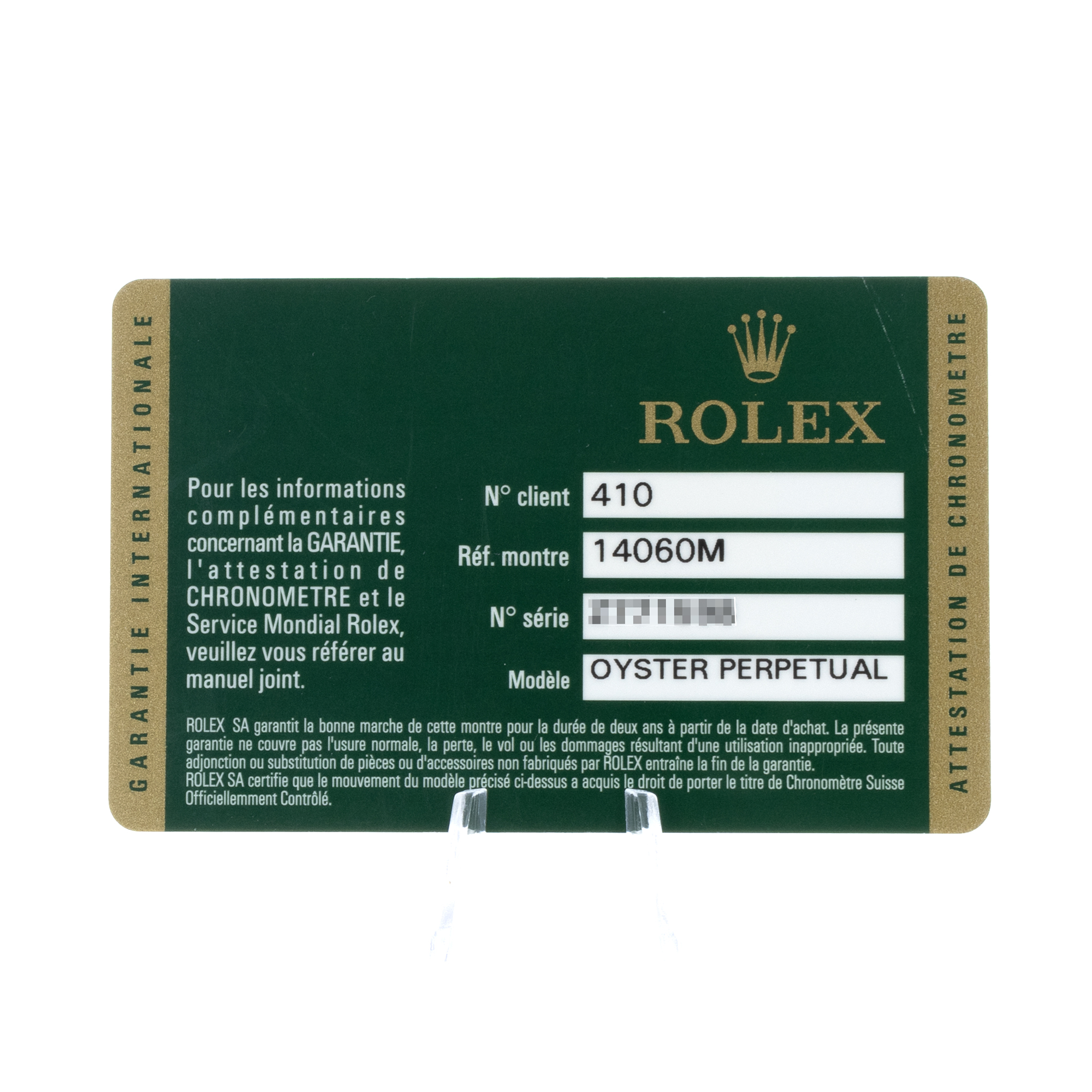 Rolex Submariner 14060M No Date 40mm Black Steel Oyster Mens Watch 2009 Papers thumbnail 11