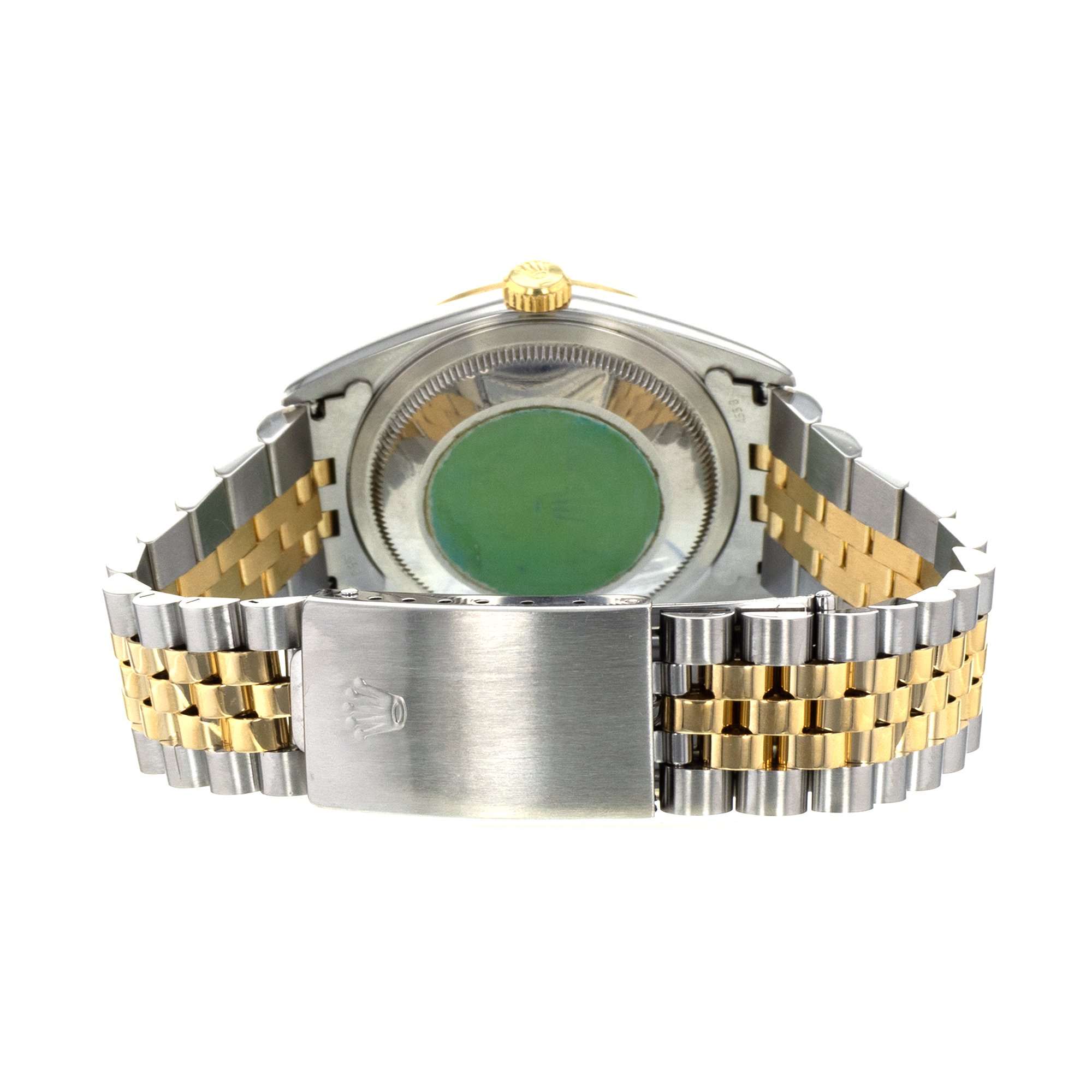 Rolex Datejust 36 16233 Factory Mother of Pearl Steel Gold Diamond Mens Watch thumbnail 9