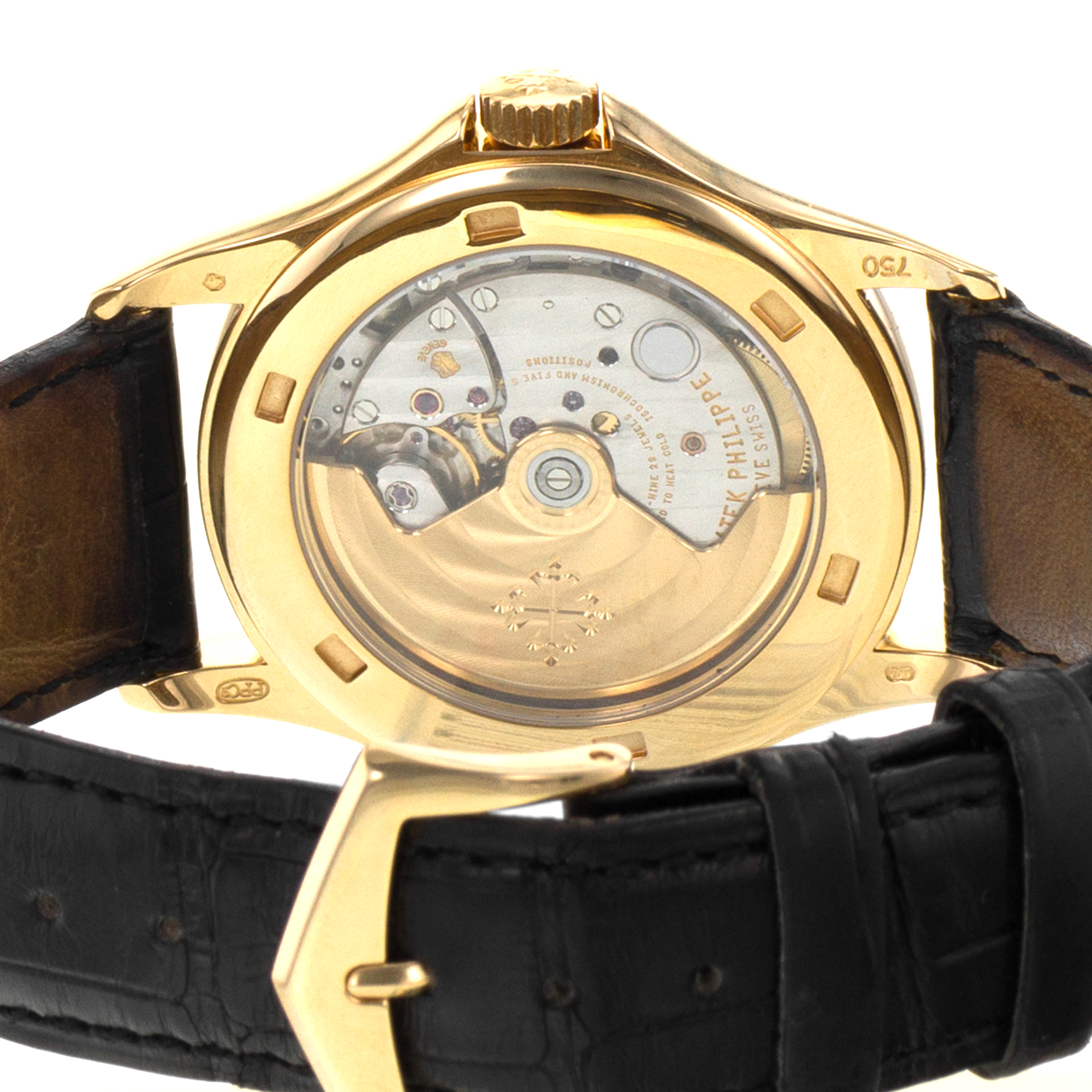 Patek Philippe Calatrava 5107J-001 37mm Silver Yellow Gold Automatic Mens Watch thumbnail 10
