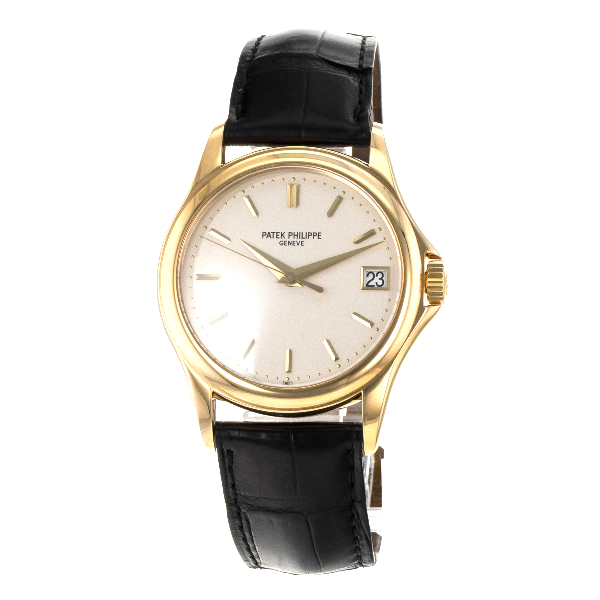 Patek Philippe Calatrava 5107J-001 37mm Silver Yellow Gold Automatic Mens Watch thumbnail 3