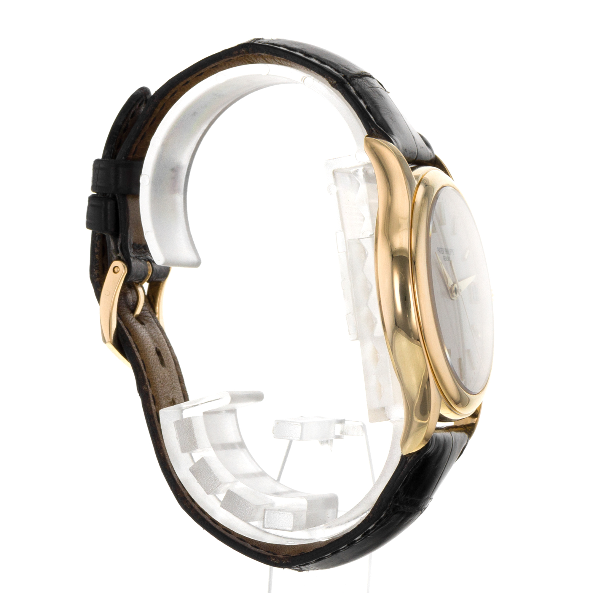 Patek Philippe Calatrava 5107J-001 37mm Silver Yellow Gold Automatic Mens Watch thumbnail 6