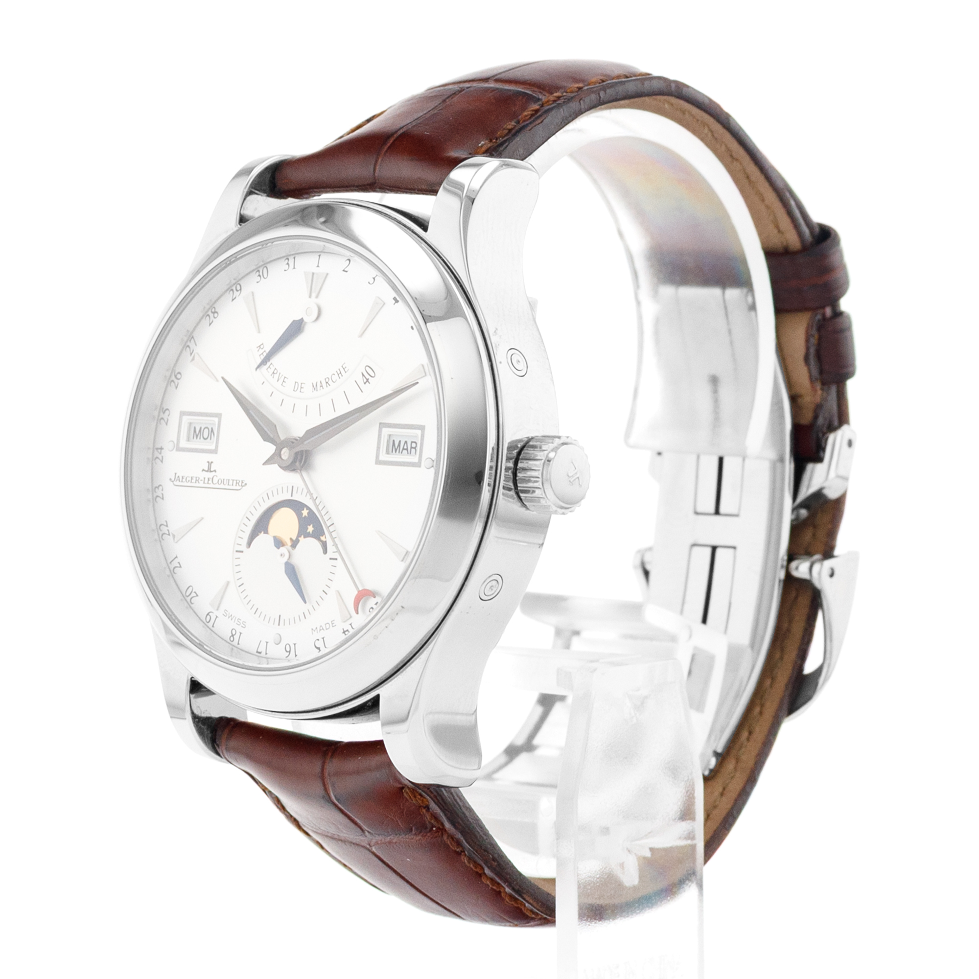 Jaeger-LeCoultre Master Calendar Q151842A 147.8.41.S 40mm Silver Moon Mens Watch thumbnail 5