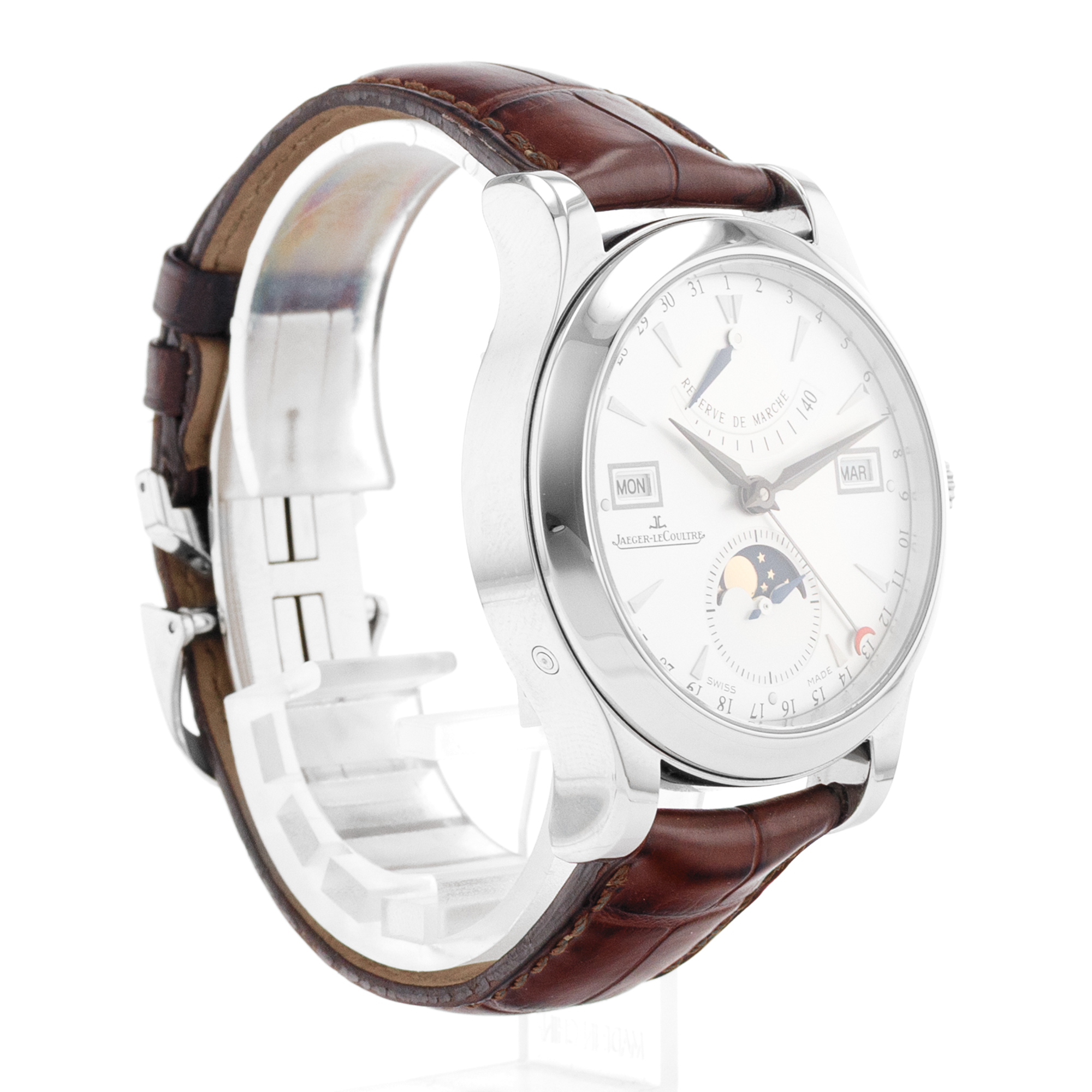 Jaeger-LeCoultre Master Calendar Q151842A 147.8.41.S 40mm Silver Moon Mens Watch thumbnail 8