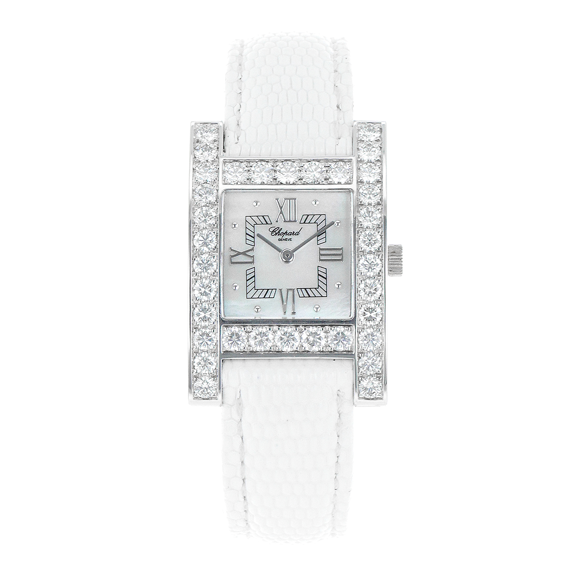 Chopard Your Hour 445 1 Factory Diamond Mother of Pearl White Gold Ladies Watch thumbnail 2
