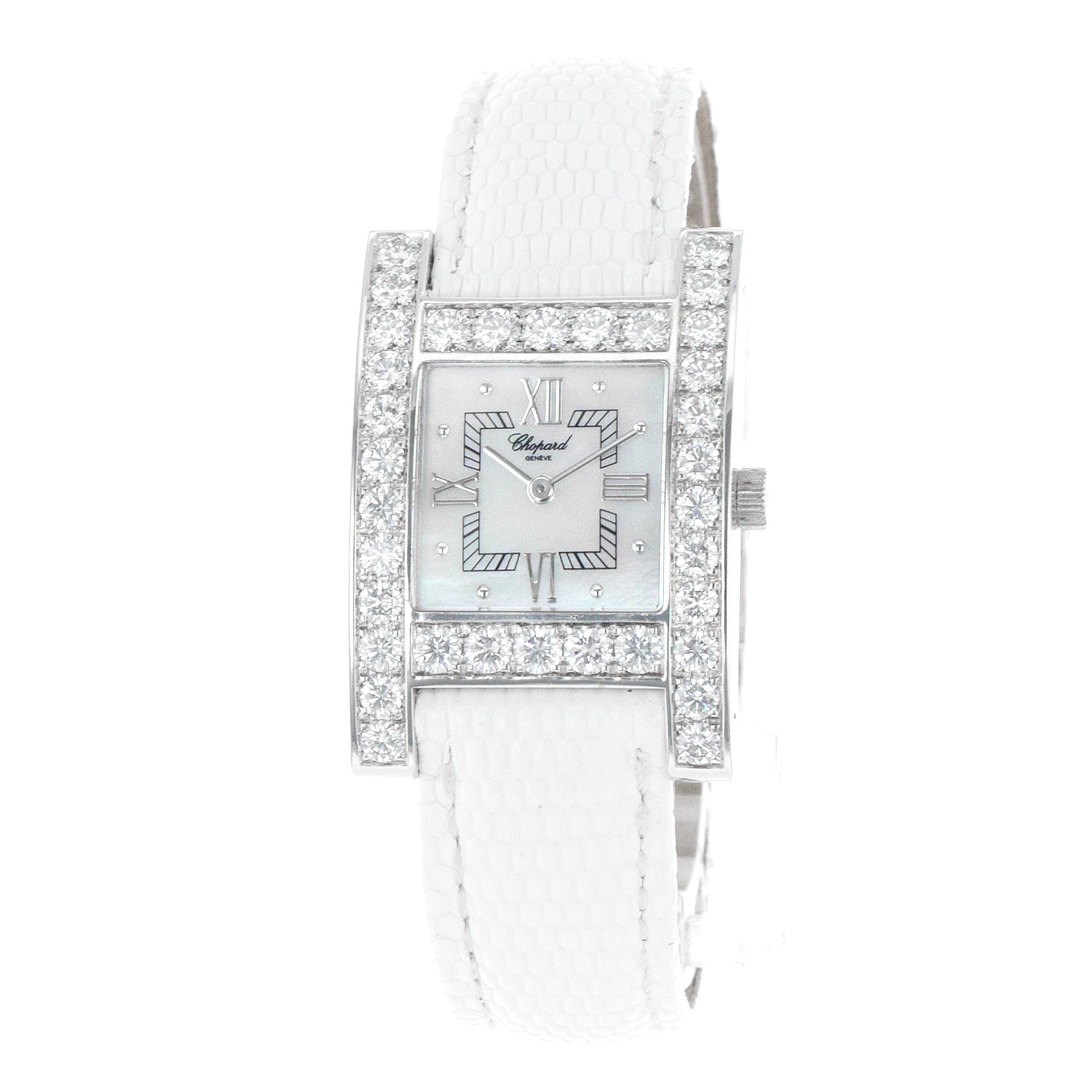 Chopard Your Hour 445 1 Factory Diamond Mother of Pearl White Gold Ladies Watch thumbnail 3