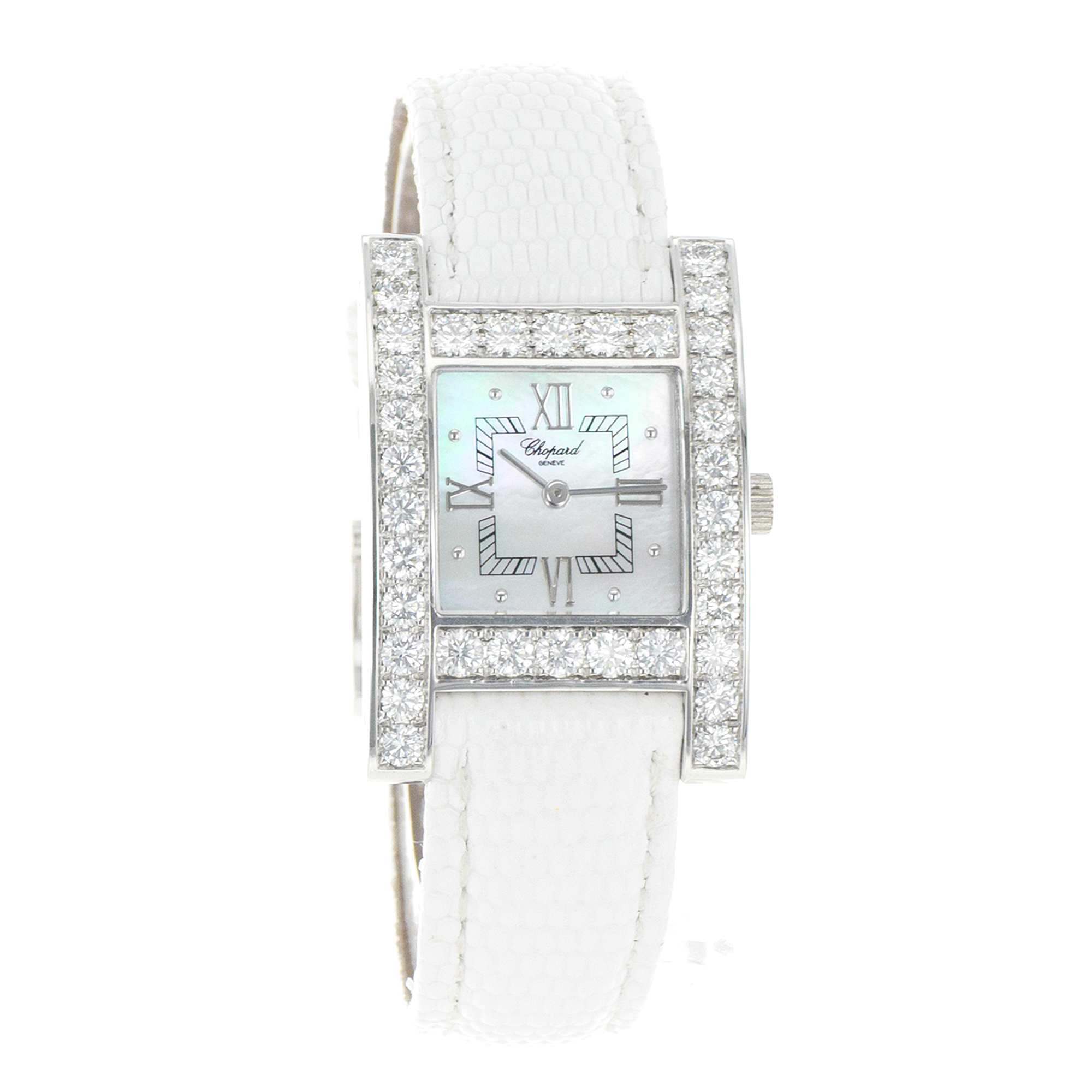 Chopard Your Hour 445 1 Factory Diamond Mother of Pearl White Gold Ladies Watch thumbnail 8