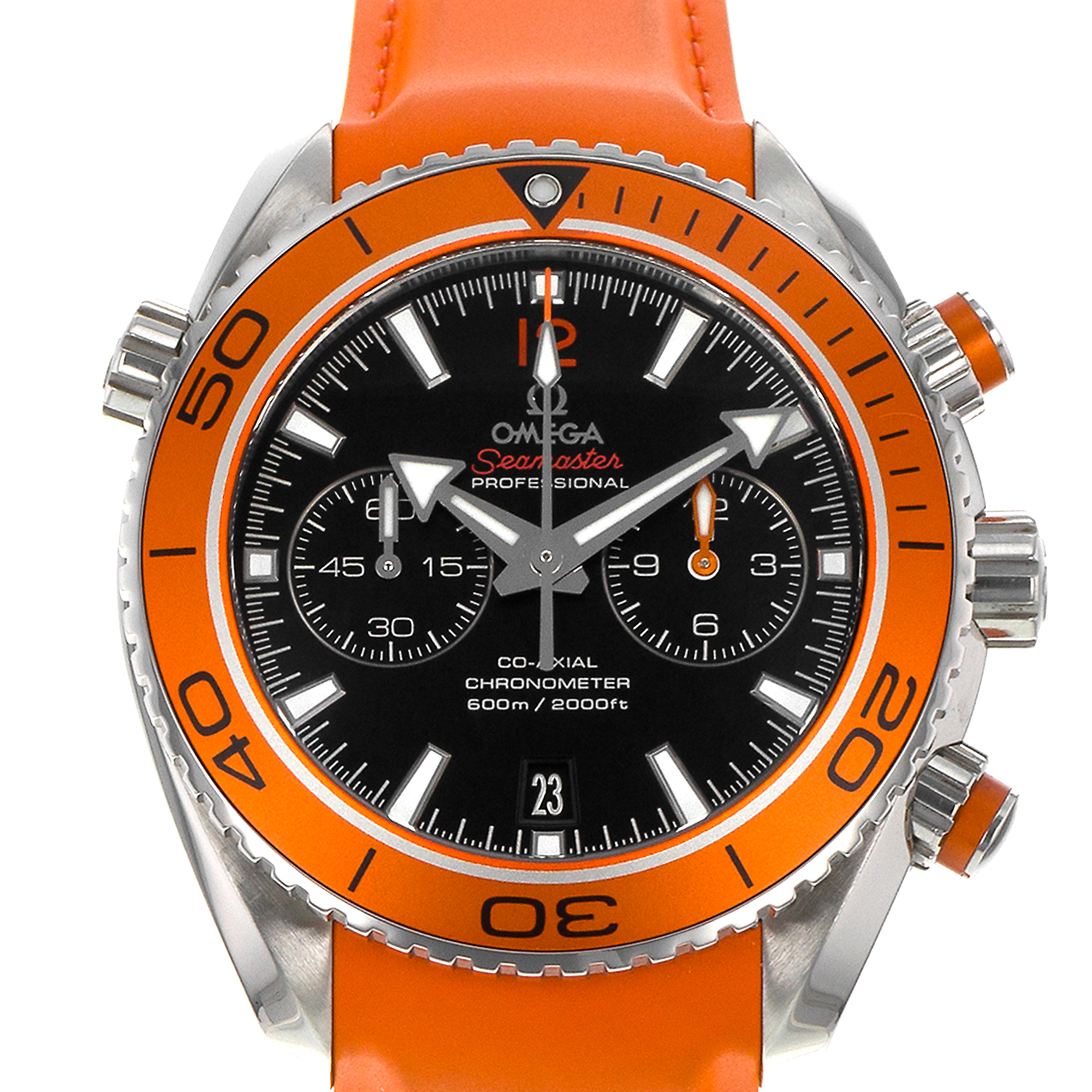 Omega Seamaster Planet Ocean Chronograph 232.32.46.51.01.001 45mm Mens Watch thumbnail 1