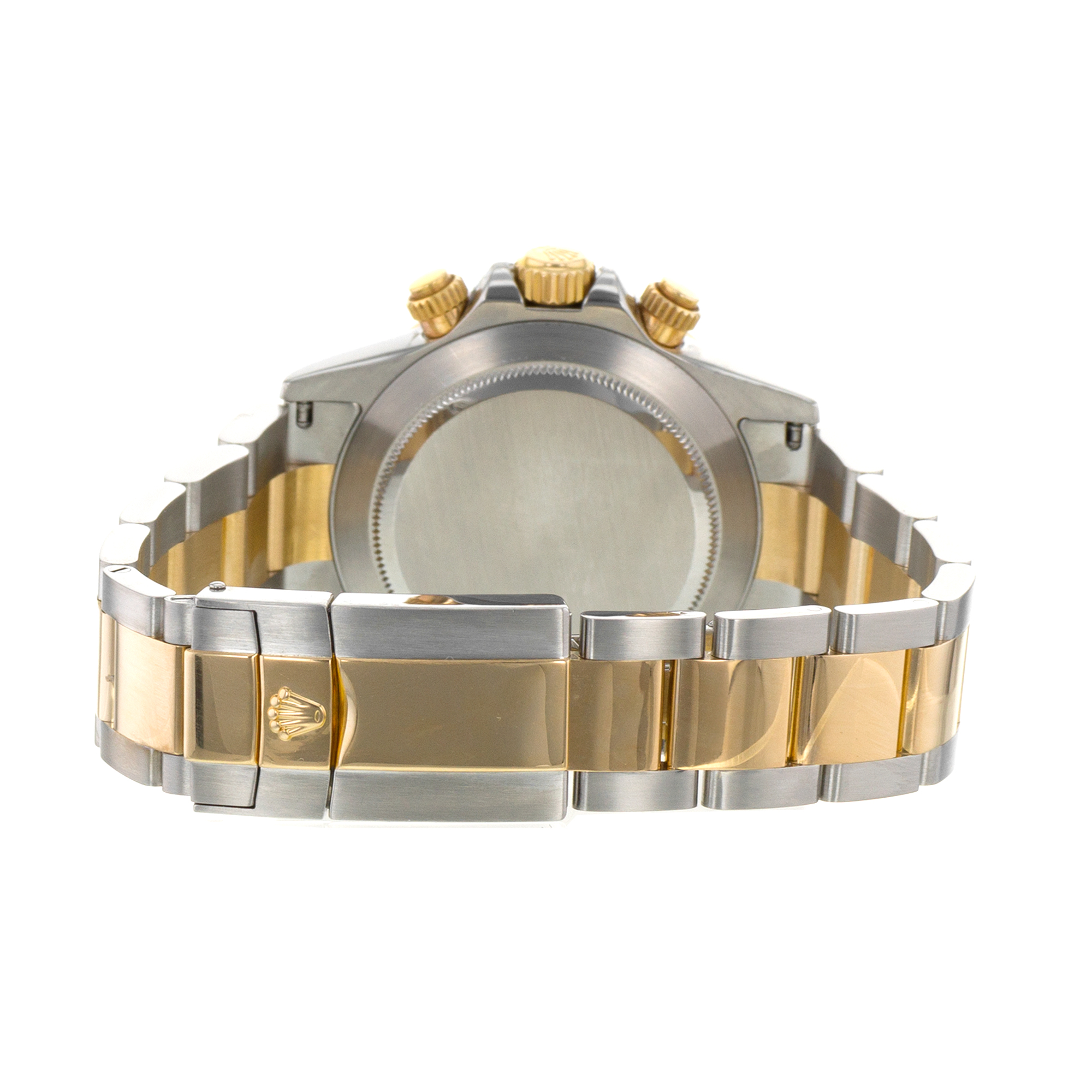 Rolex Daytona 116523 40mm Factory White Diamond Steel Yellow Gold Mens Watch thumbnail 9