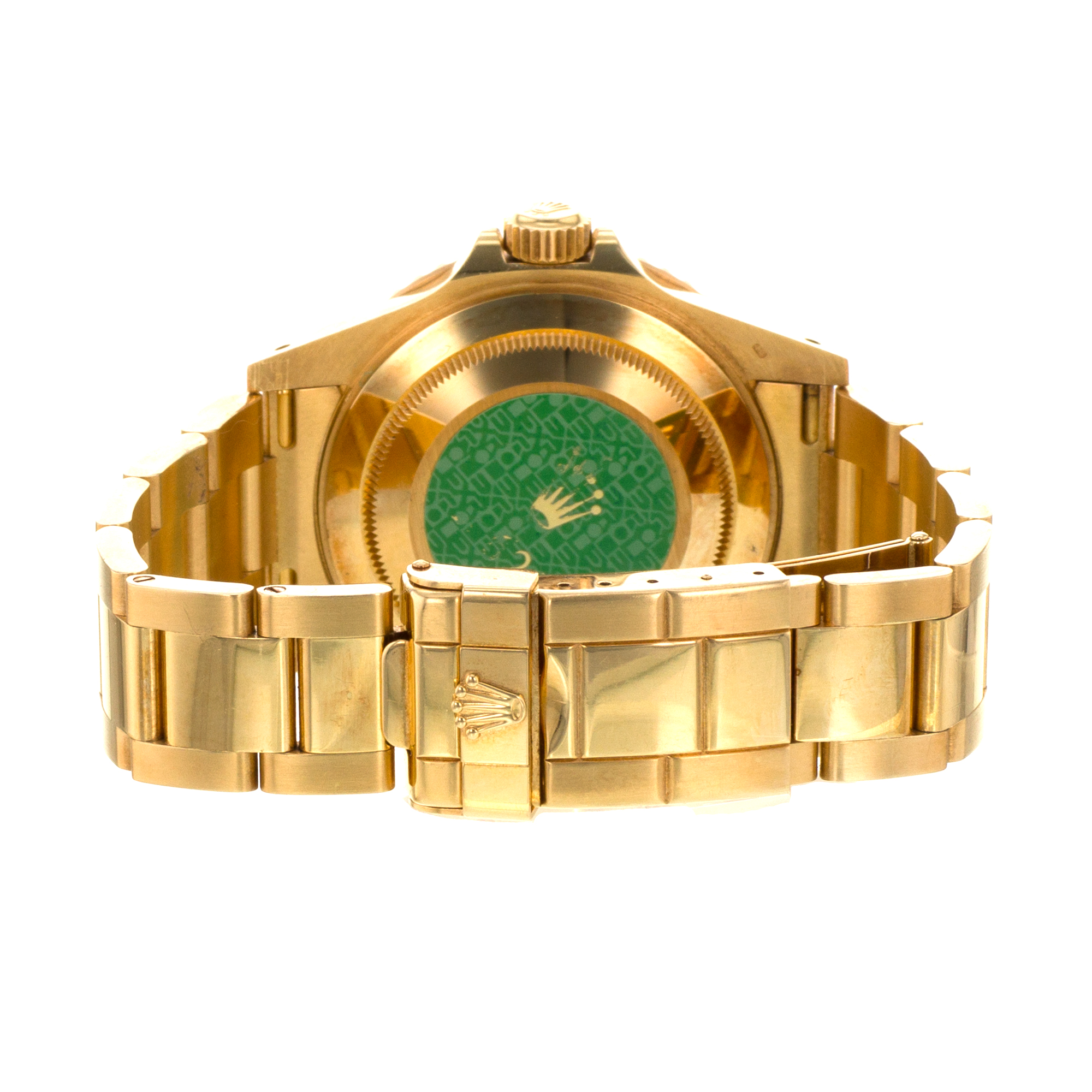 Rolex Yacht-Master 40 16628 White 18k Yellow Gold Oyster Automatic Mens Watch thumbnail 10