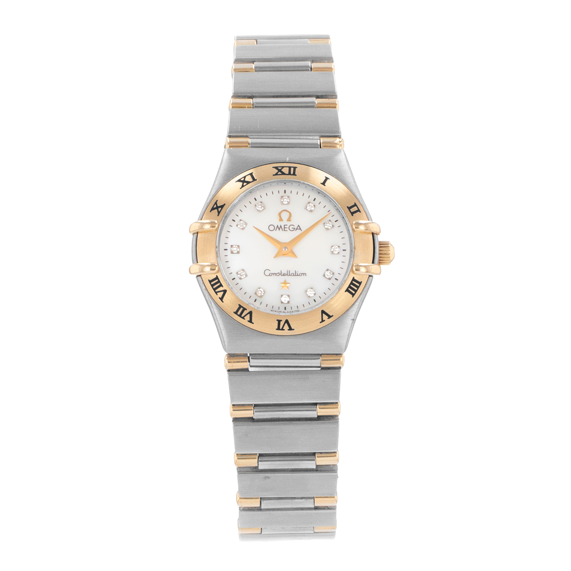Omega Constellation 1362.70.00 20mm MOP diamond Steel Gold Ladies Watch thumbnail 2