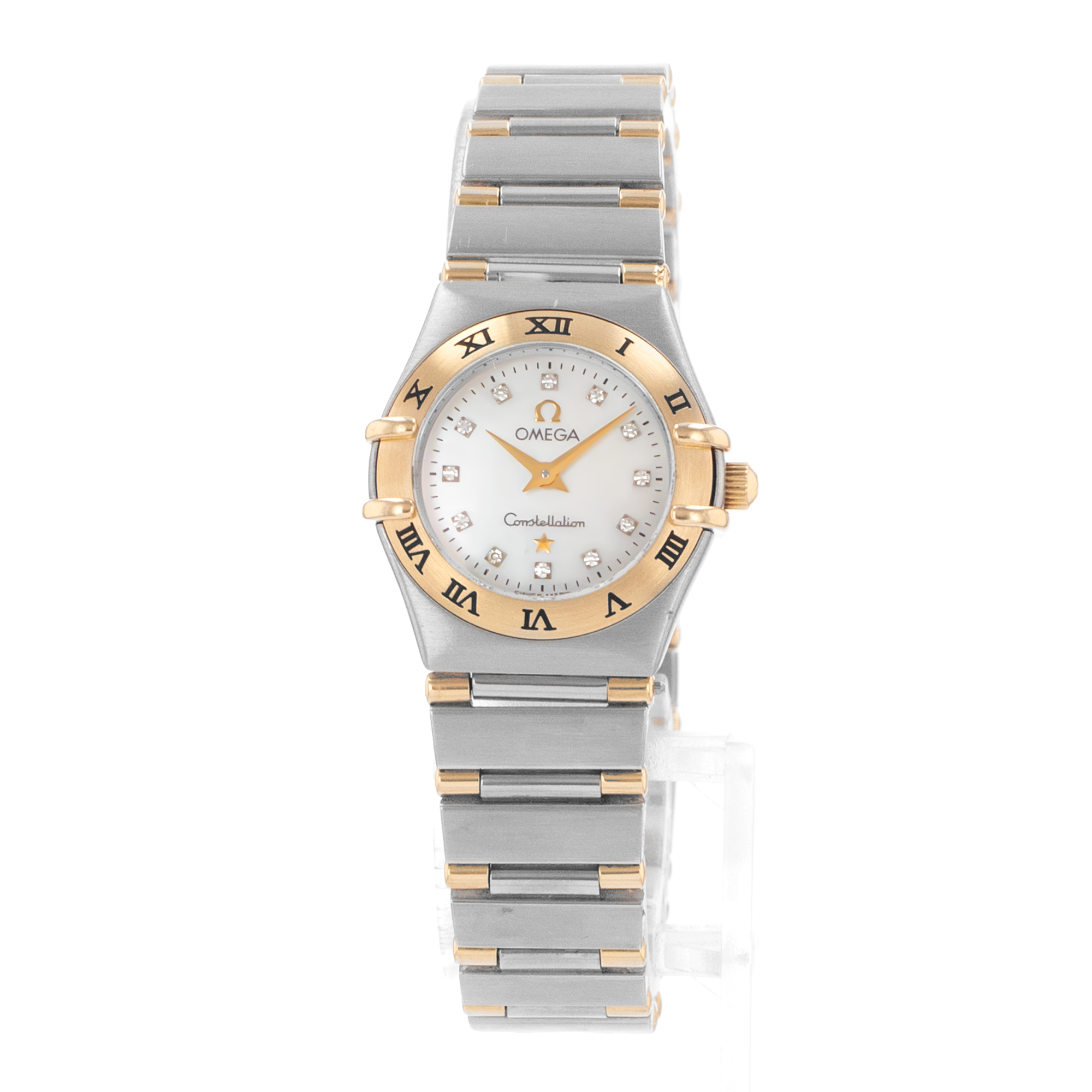 Omega Constellation 1362.70.00 20mm MOP diamond Steel Gold Ladies Watch thumbnail 3