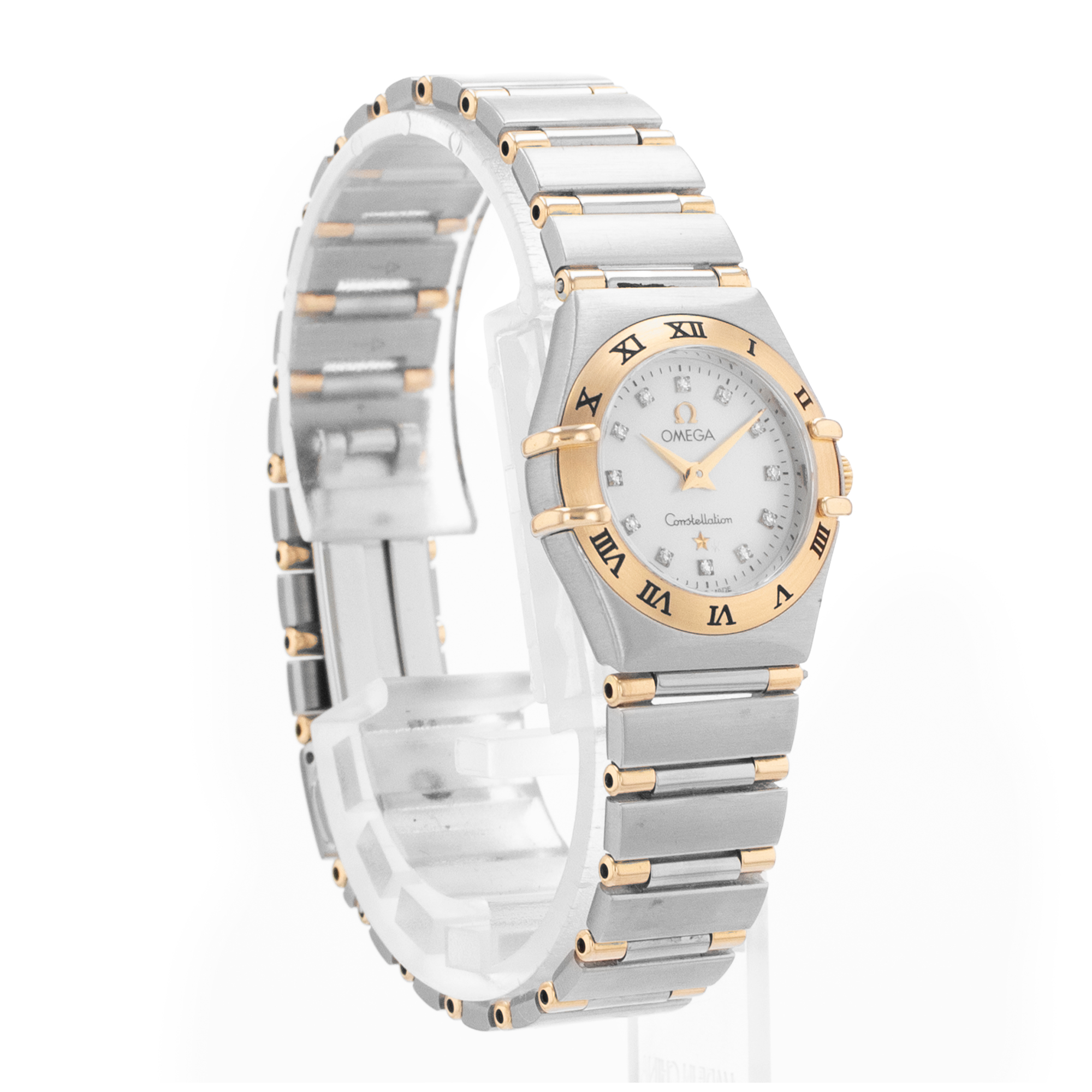 Omega Constellation 1362.70.00 20mm MOP diamond Steel Gold Ladies Watch thumbnail 7