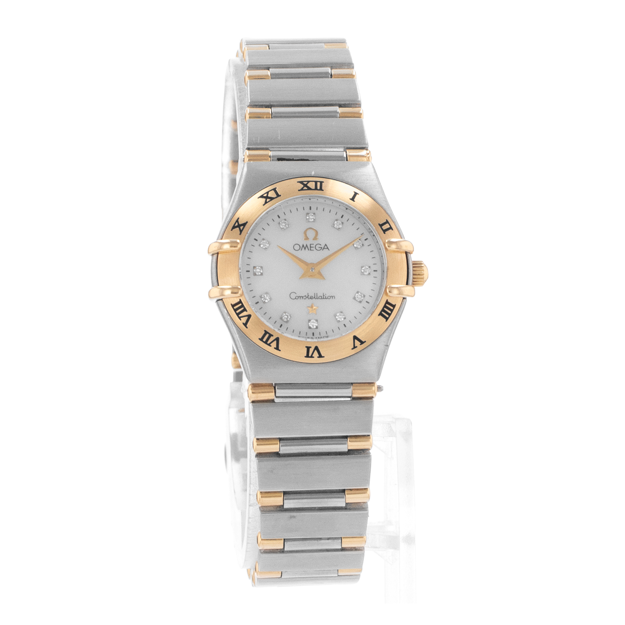 Omega Constellation 1362.70.00 20mm MOP diamond Steel Gold Ladies Watch thumbnail 8