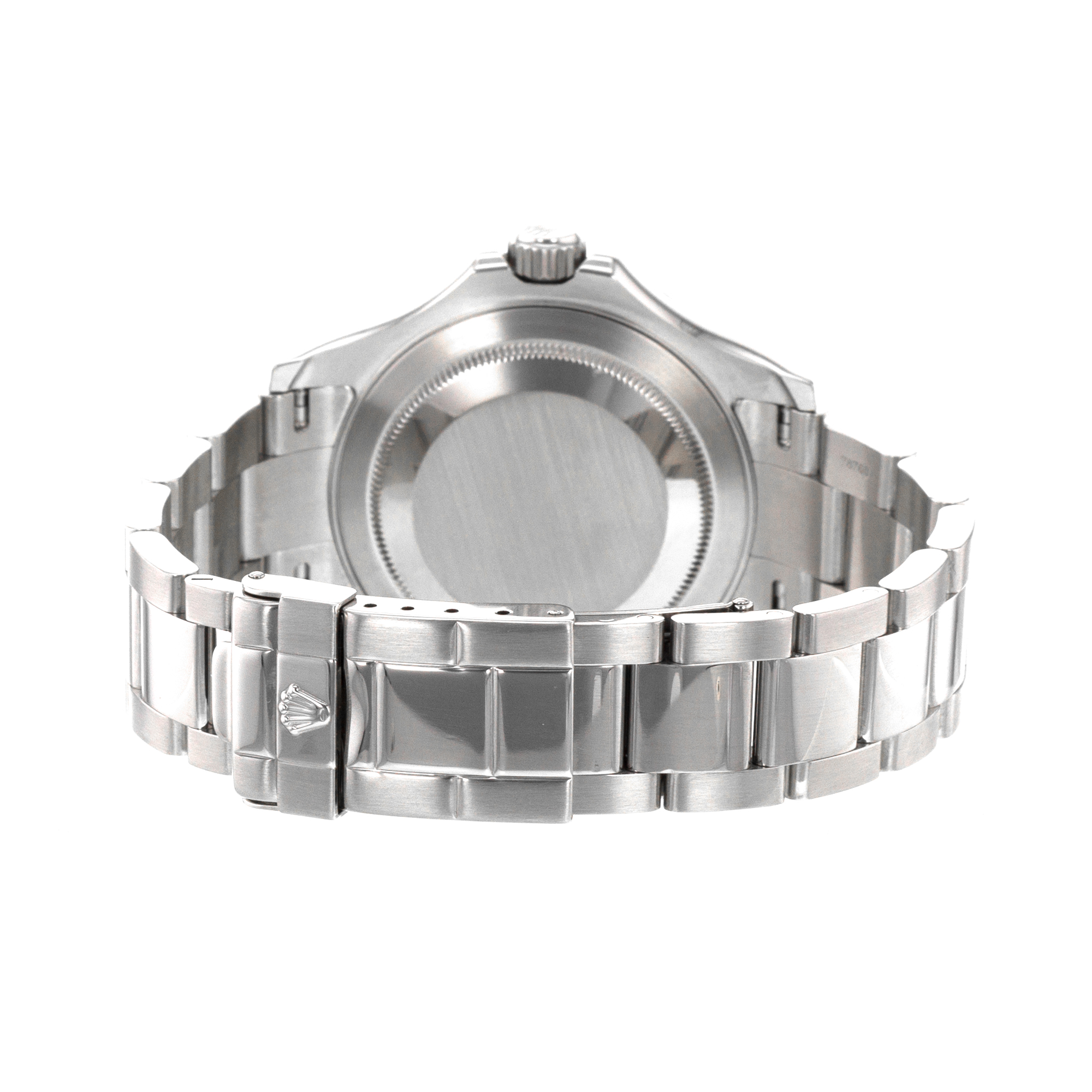 Rolex Yacht-Master 40 16622 Platinum Bezel Silver Steel Oyster Mens Watch 2000 thumbnail 10