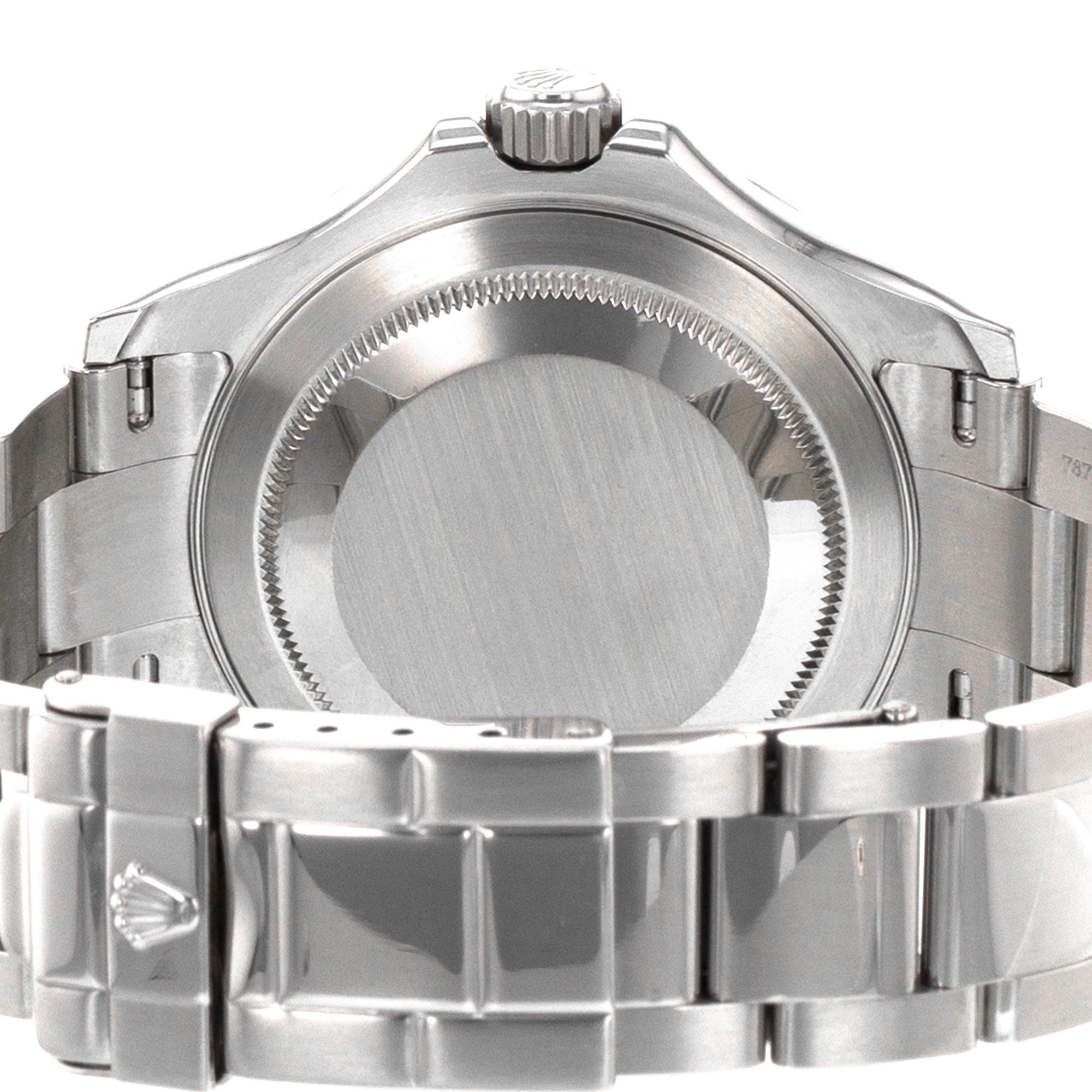 Rolex Yacht-Master 40 16622 Platinum Bezel Silver Steel Oyster Mens Watch 2000 thumbnail 11