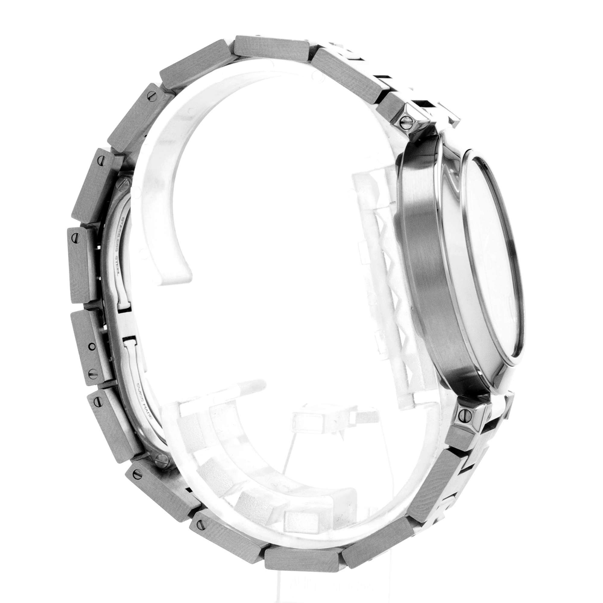 Cartier Pasha W31023M7 2324 35mm Silver Arabic Steel Automatic Ladies Watch thumbnail 6