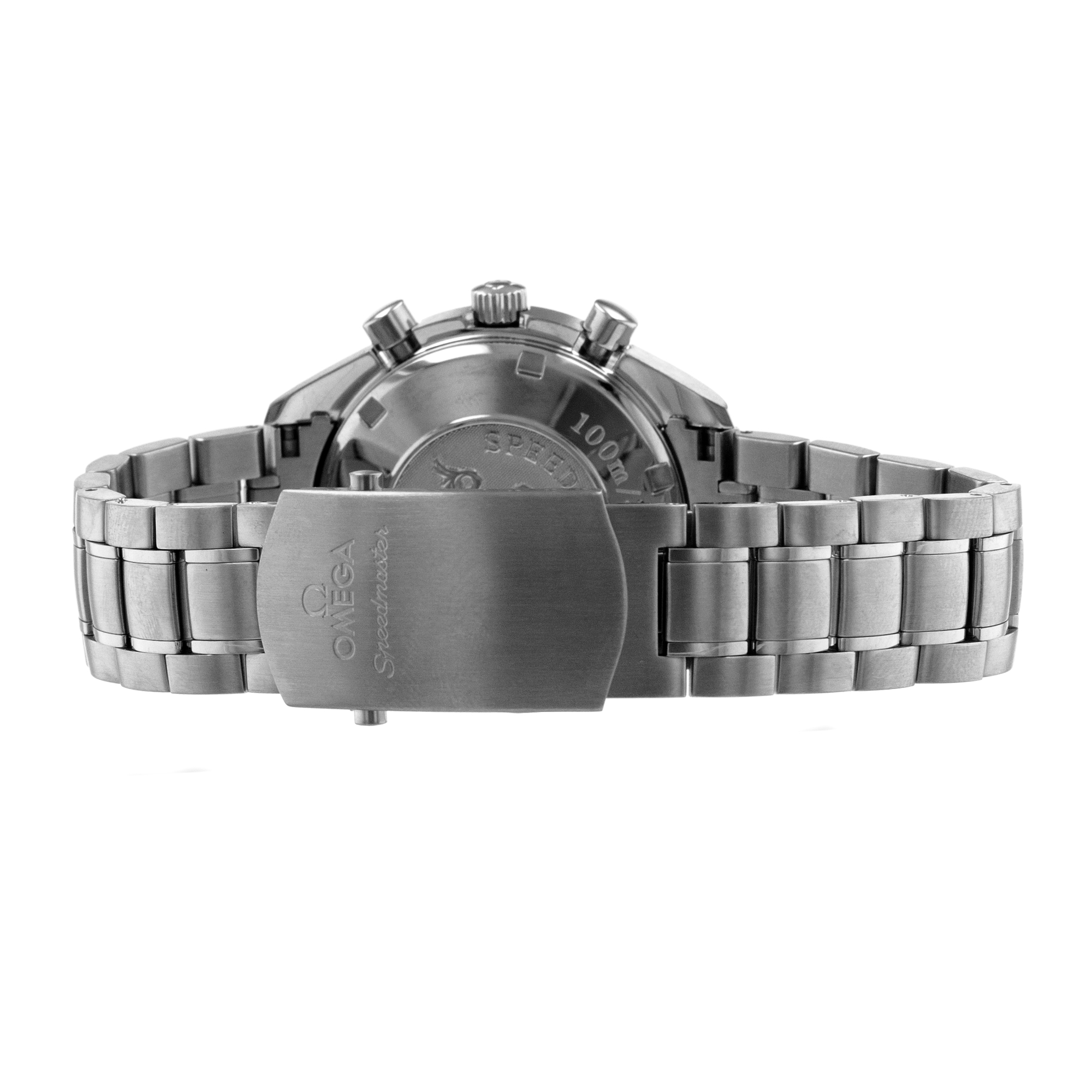Omega Speedmaster Date 3210.50.00 40mm Black Index Chronograph Mens Watch 2011 thumbnail 10